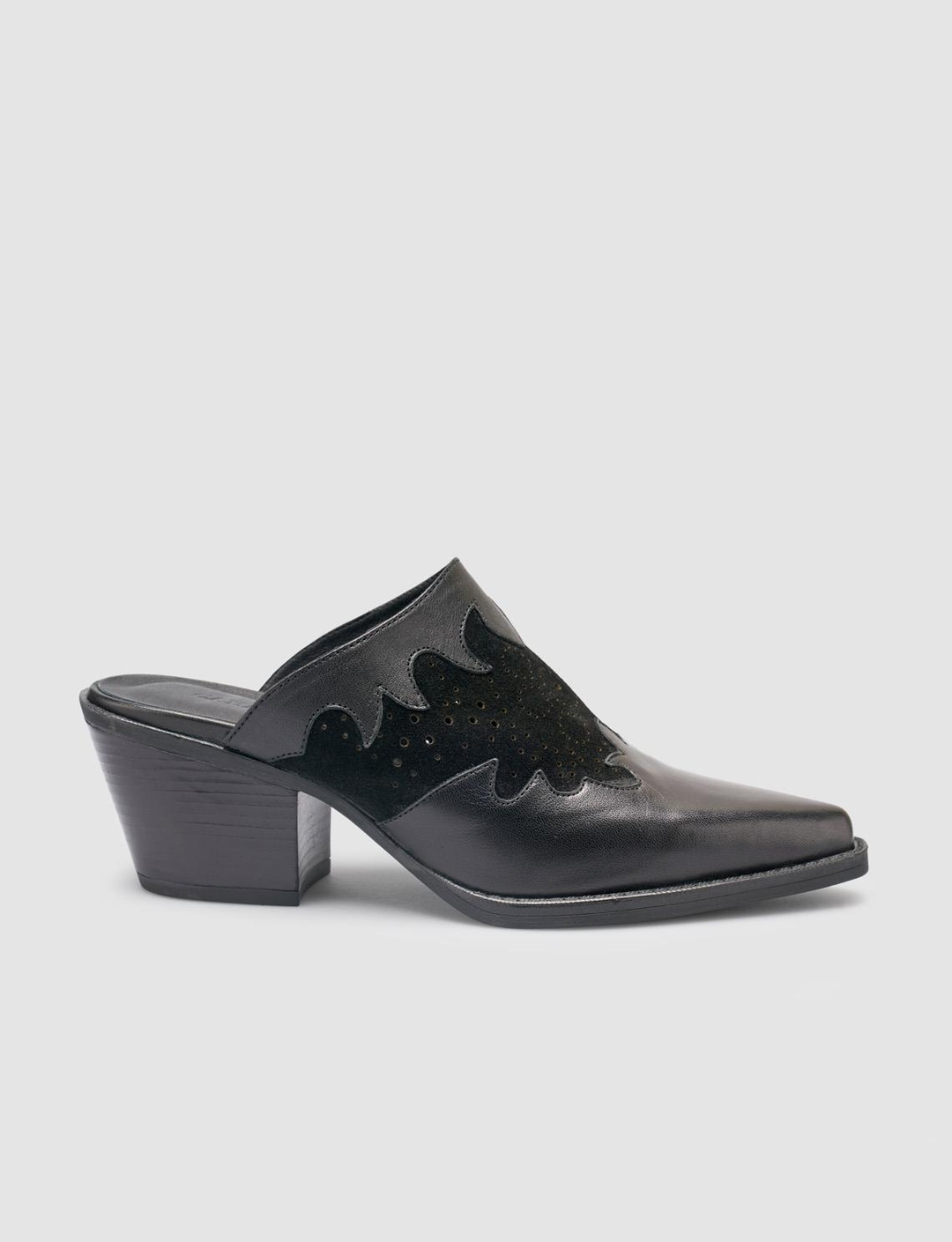 %100 Hakiki Deri Siyah Kadın Terlik