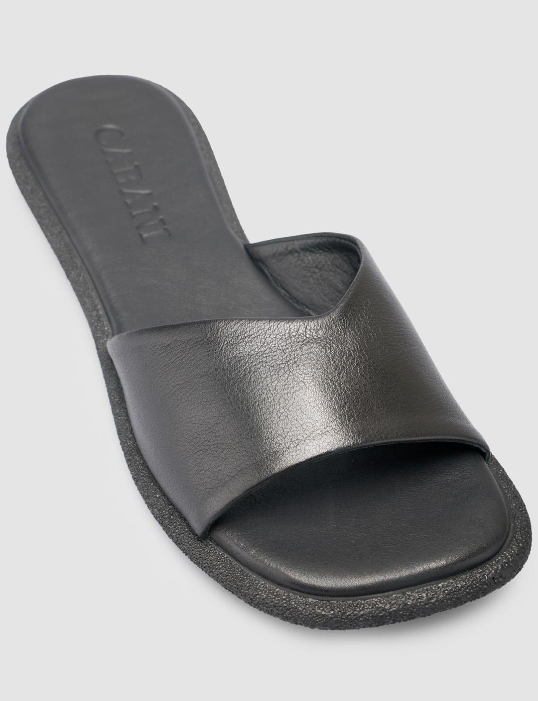 %100 Hakiki Deri Siyah Kadın Terlik