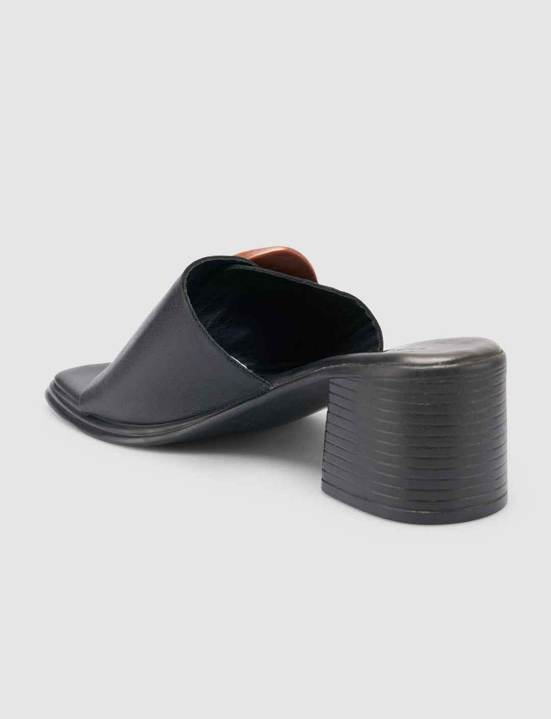 %100 Hakiki Deri Siyah Kadın Terlik