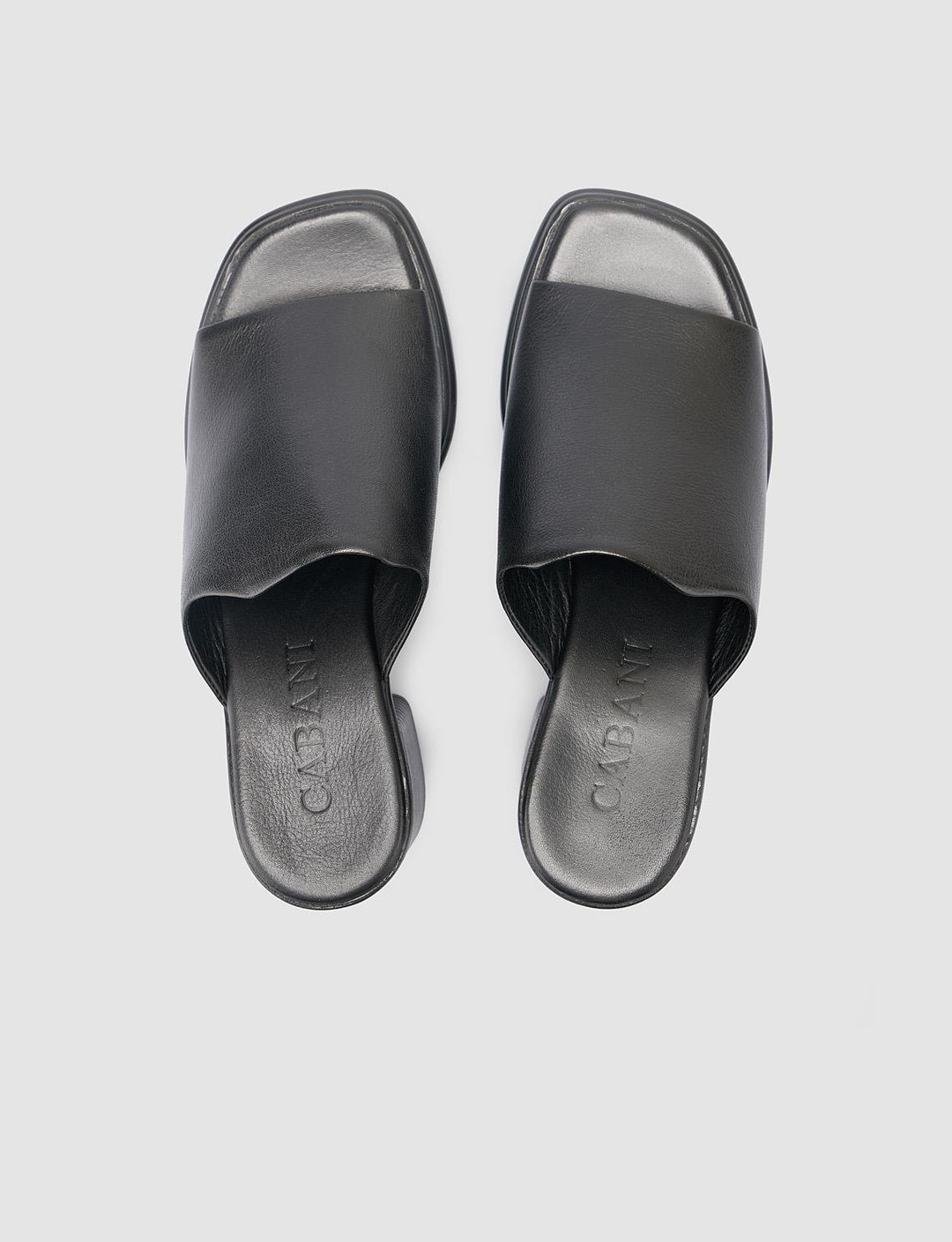 %100 Hakiki Deri Siyah Kadın Terlik