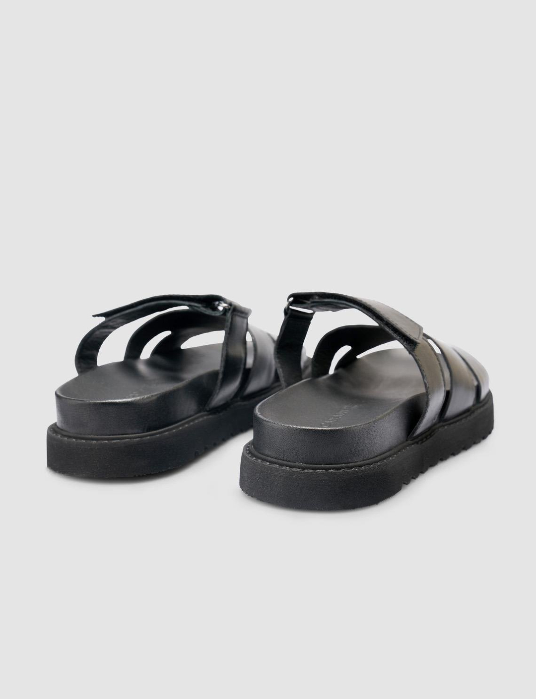 %100 Hakiki Deri Siyah Kadın Terlik