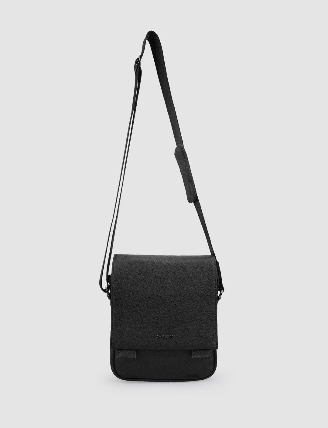 %100 Hakiki Deri Siyah Unisex Çanta