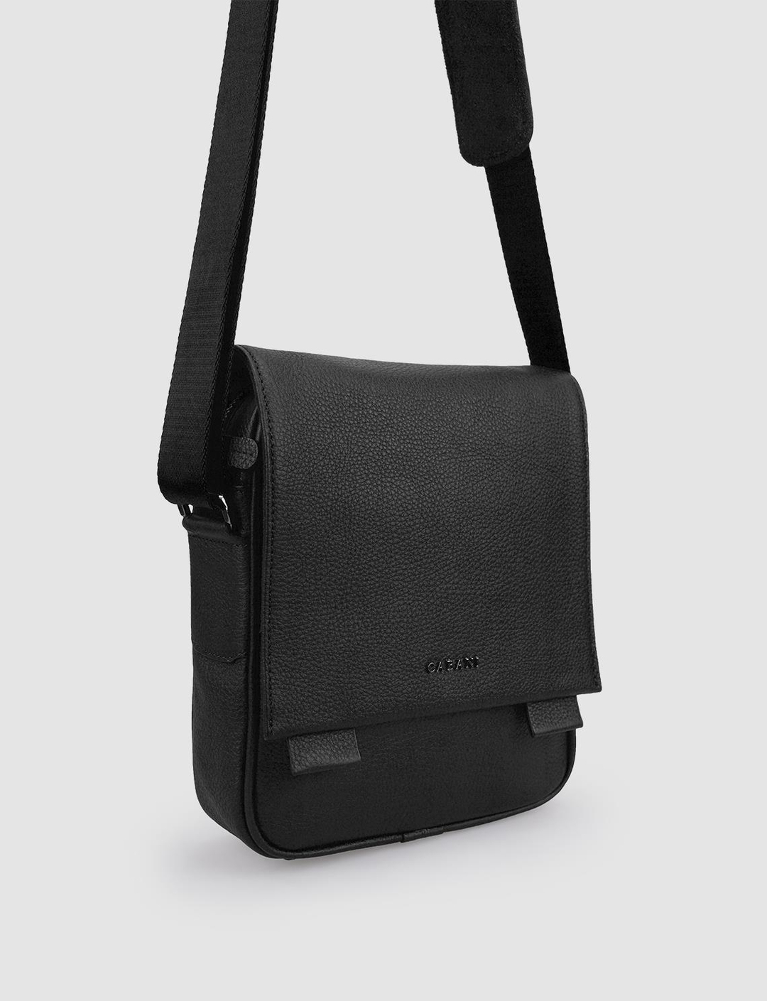 %100 Hakiki Deri Siyah Unisex Çanta