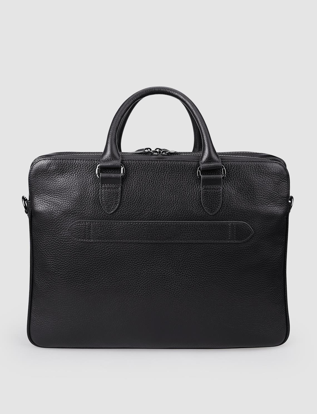 %100 Hakiki Deri Siyah Unisex Çanta