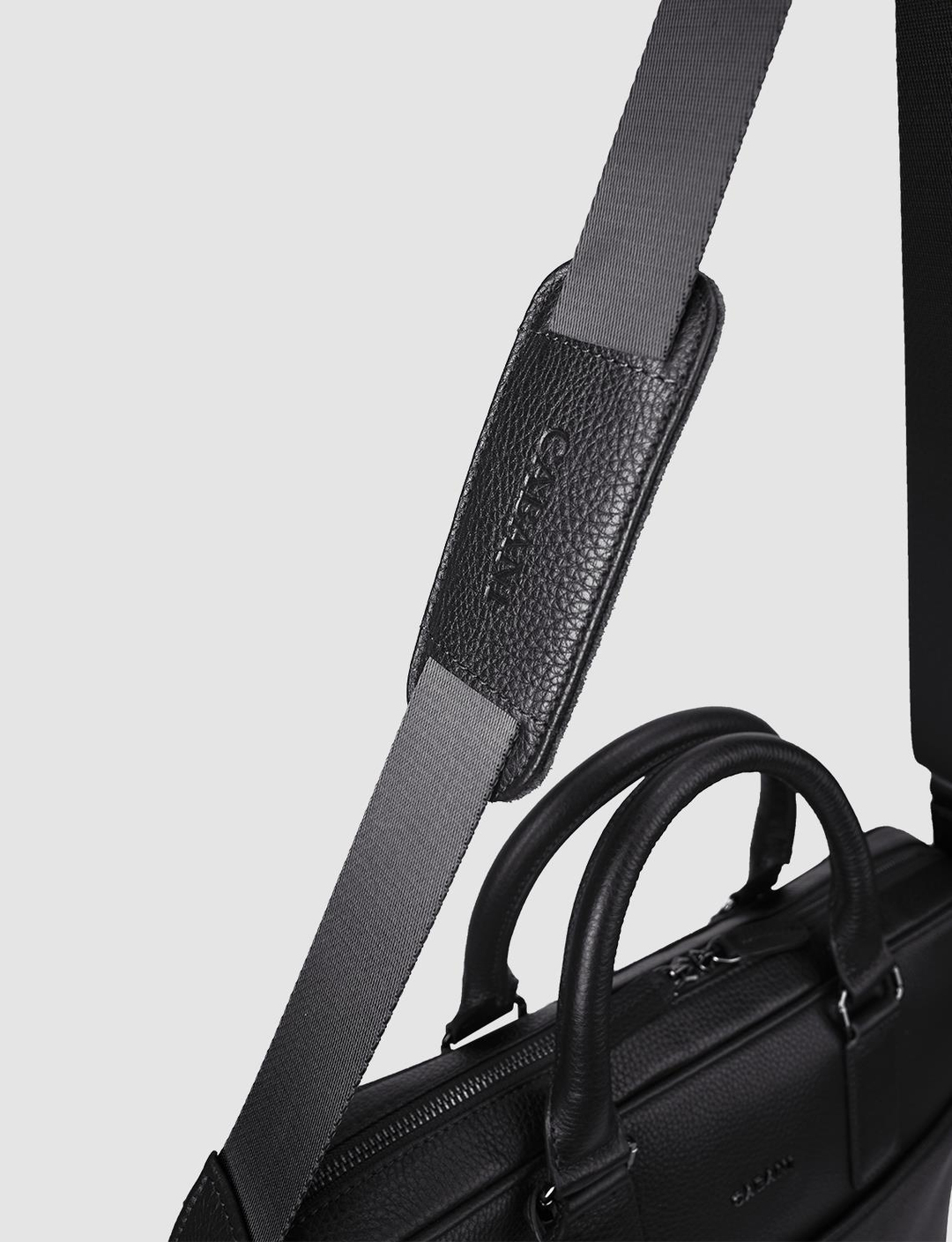 %100 Hakiki Deri Siyah Unisex Çanta