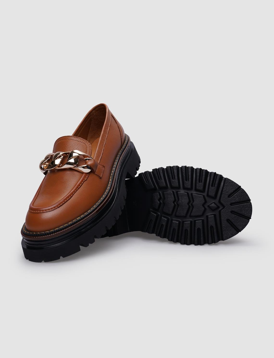 %100 Hakiki Deri Taba Kadın Ayakkabı