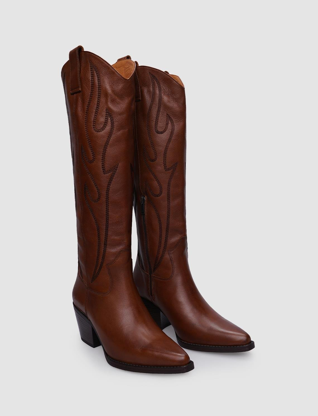 %100 Hakiki Deri Taba Kadın Çizme