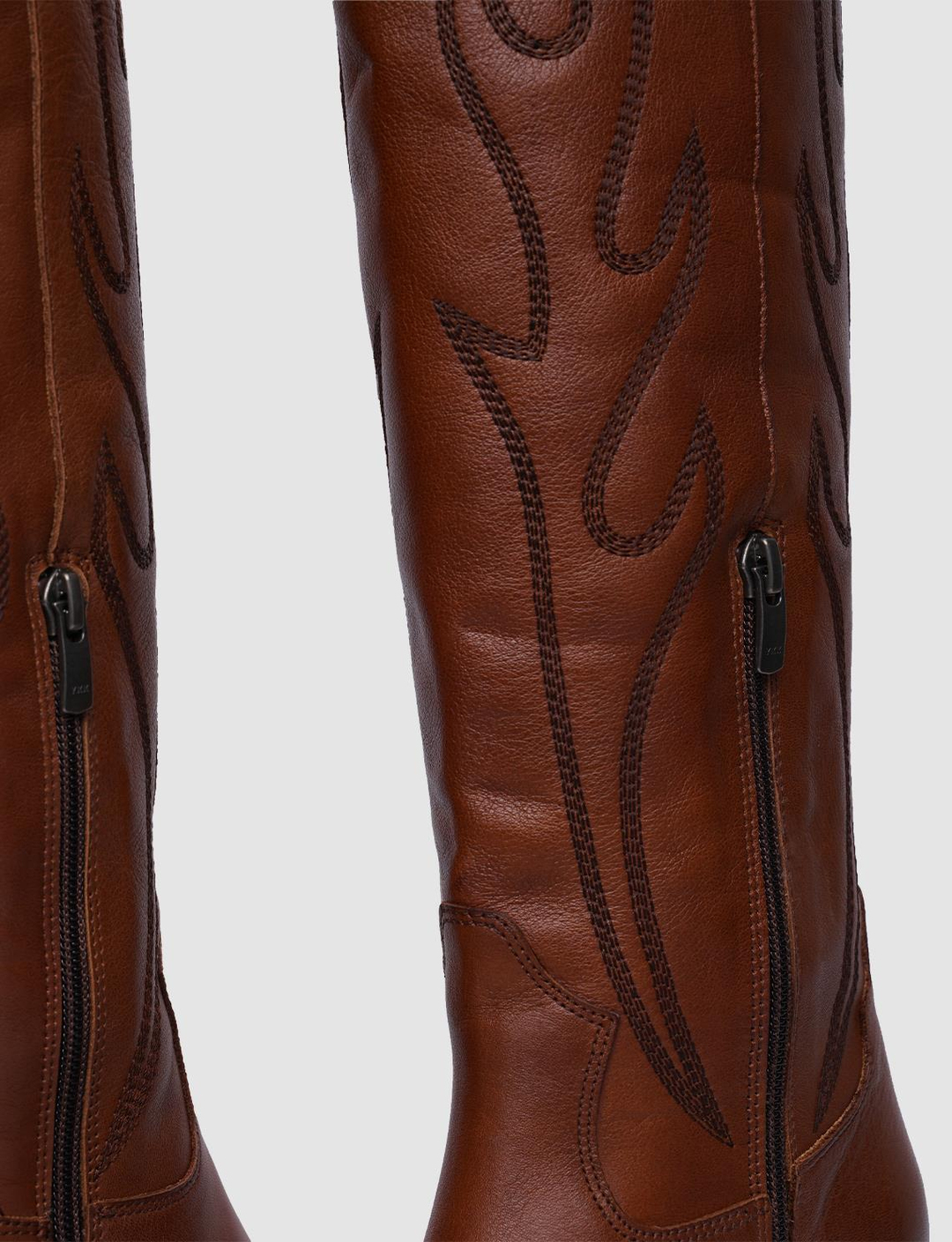 %100 Hakiki Deri Taba Kadın Çizme