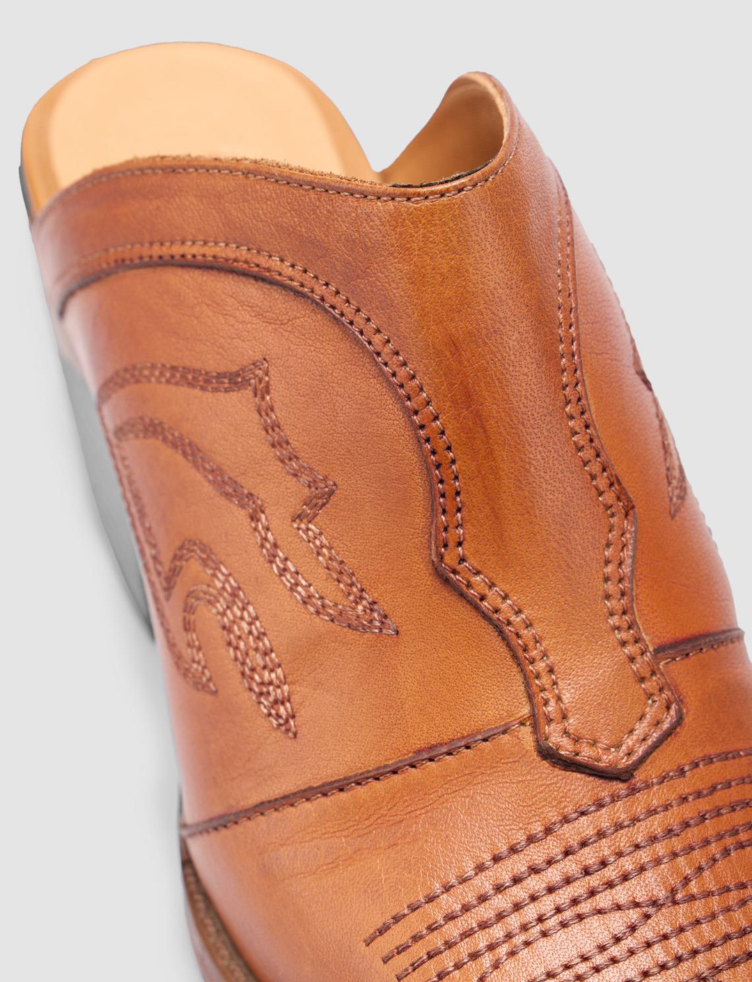 %100 Hakiki Deri Taba Kadın Terlik