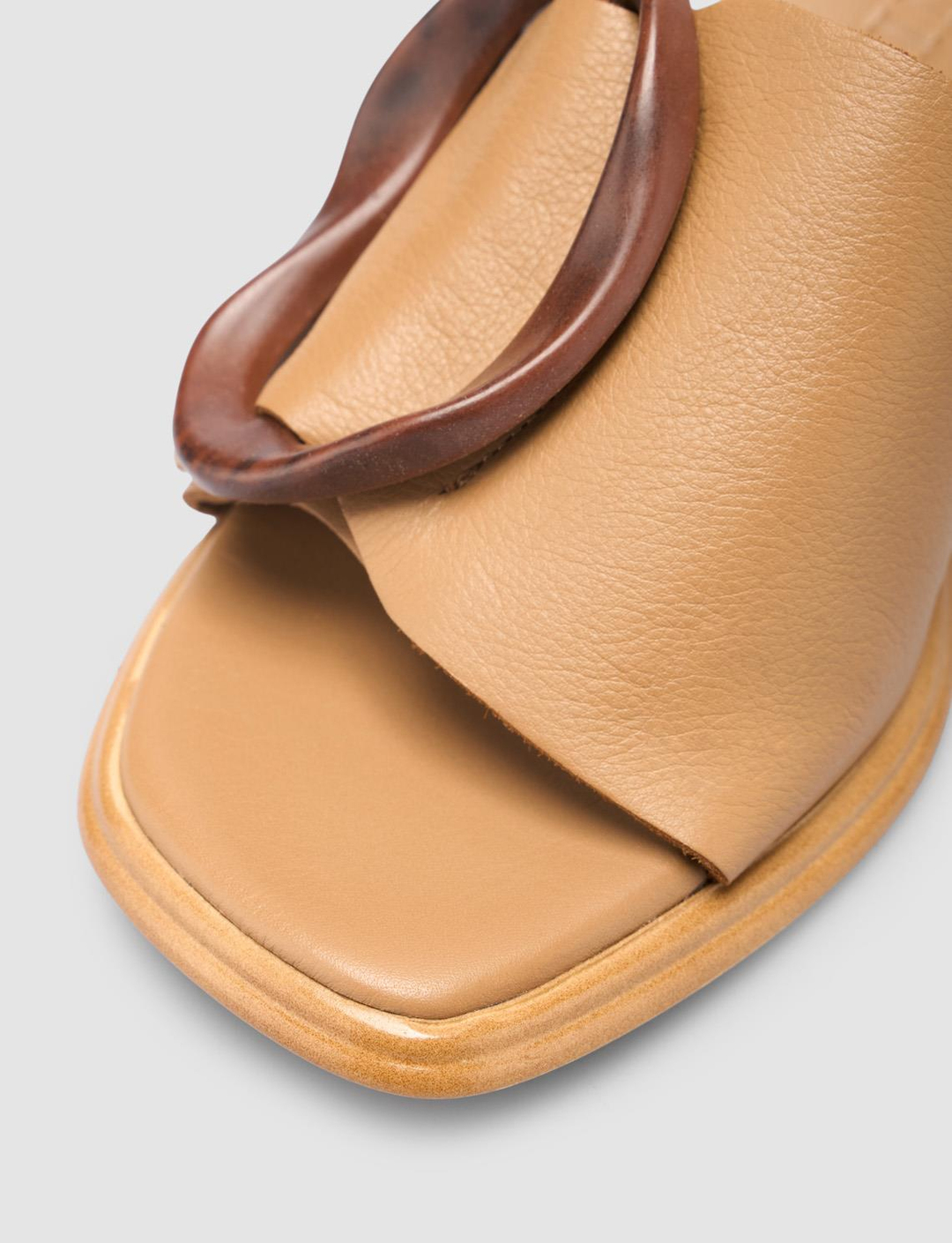 %100 Hakiki Deri Taba Kadın Terlik