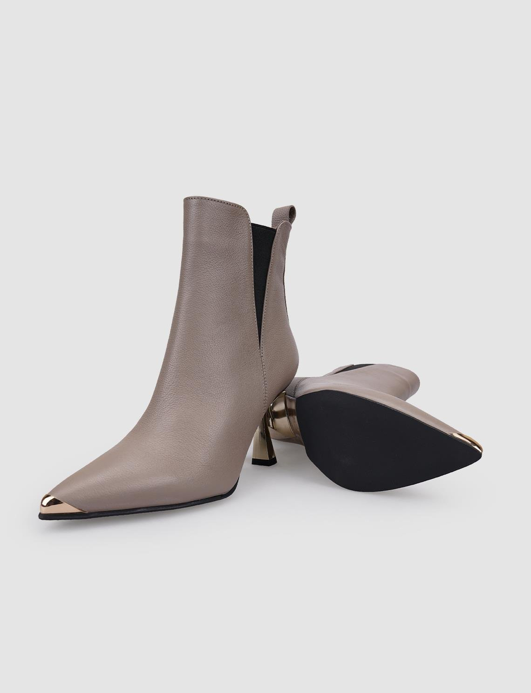 %100 Hakiki Deri Vizon Kadın Bot