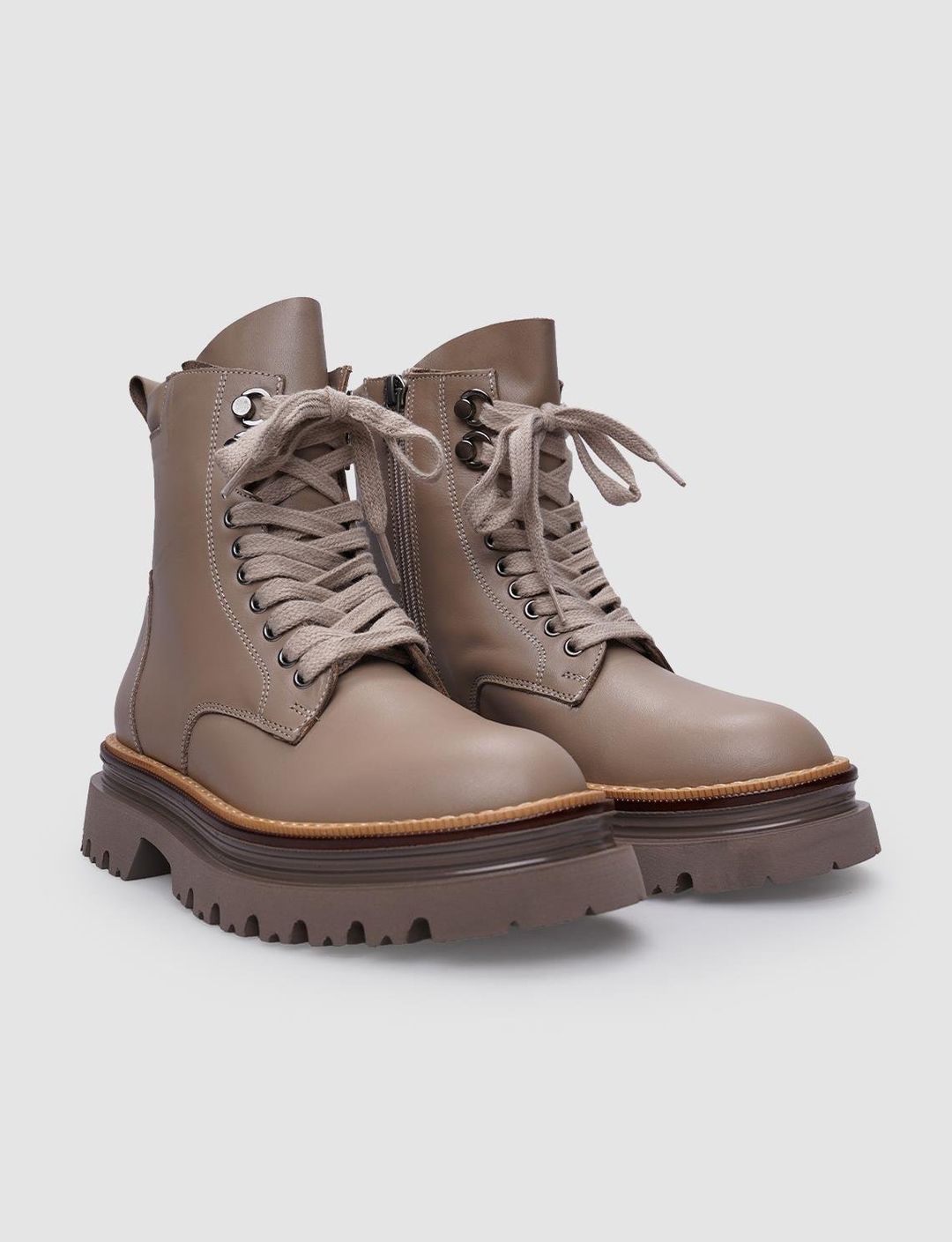 %100 Hakiki Deri Vizon Kadın Bot