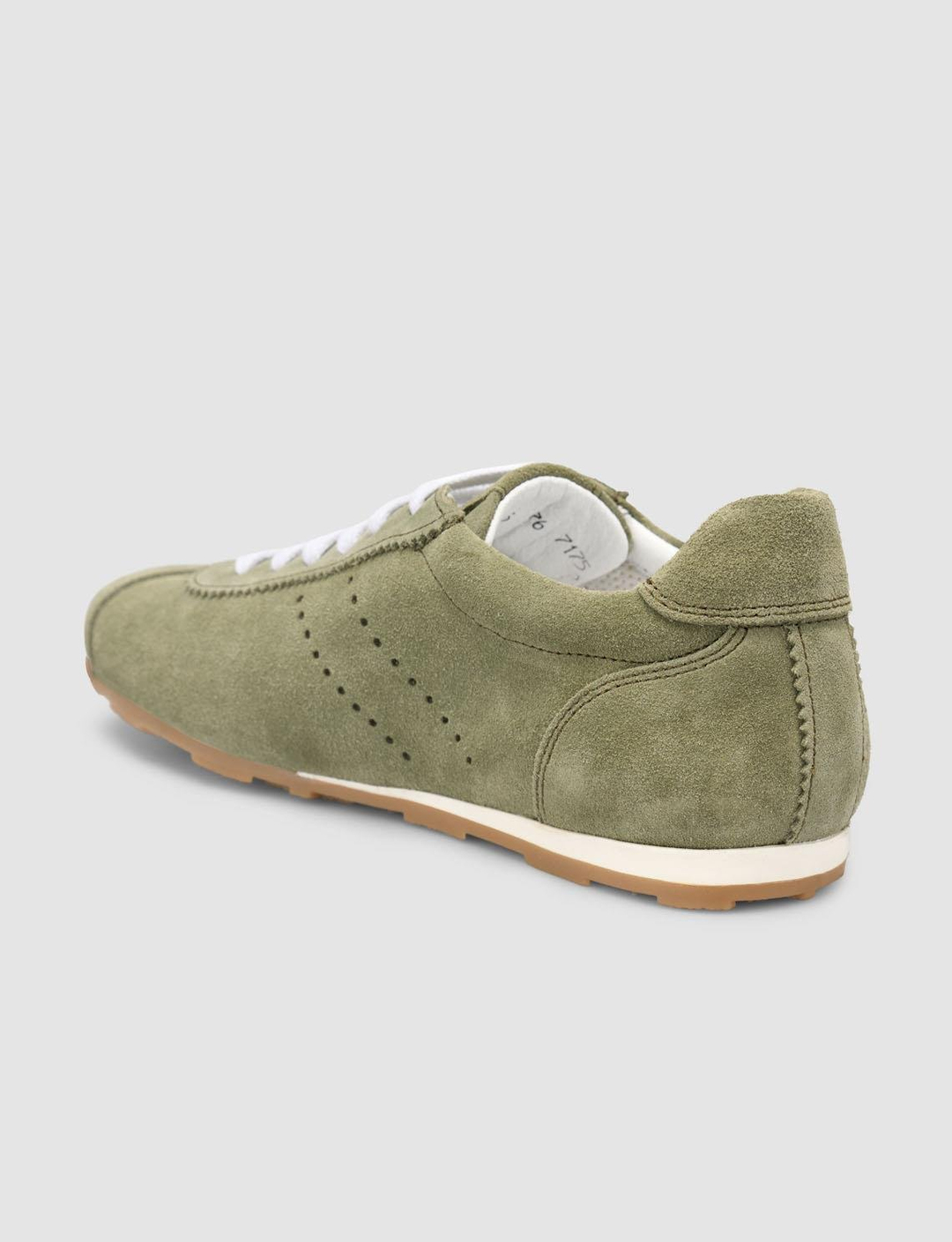 %100 Hakiki Deri Yeşil Kadın Ayakkabı