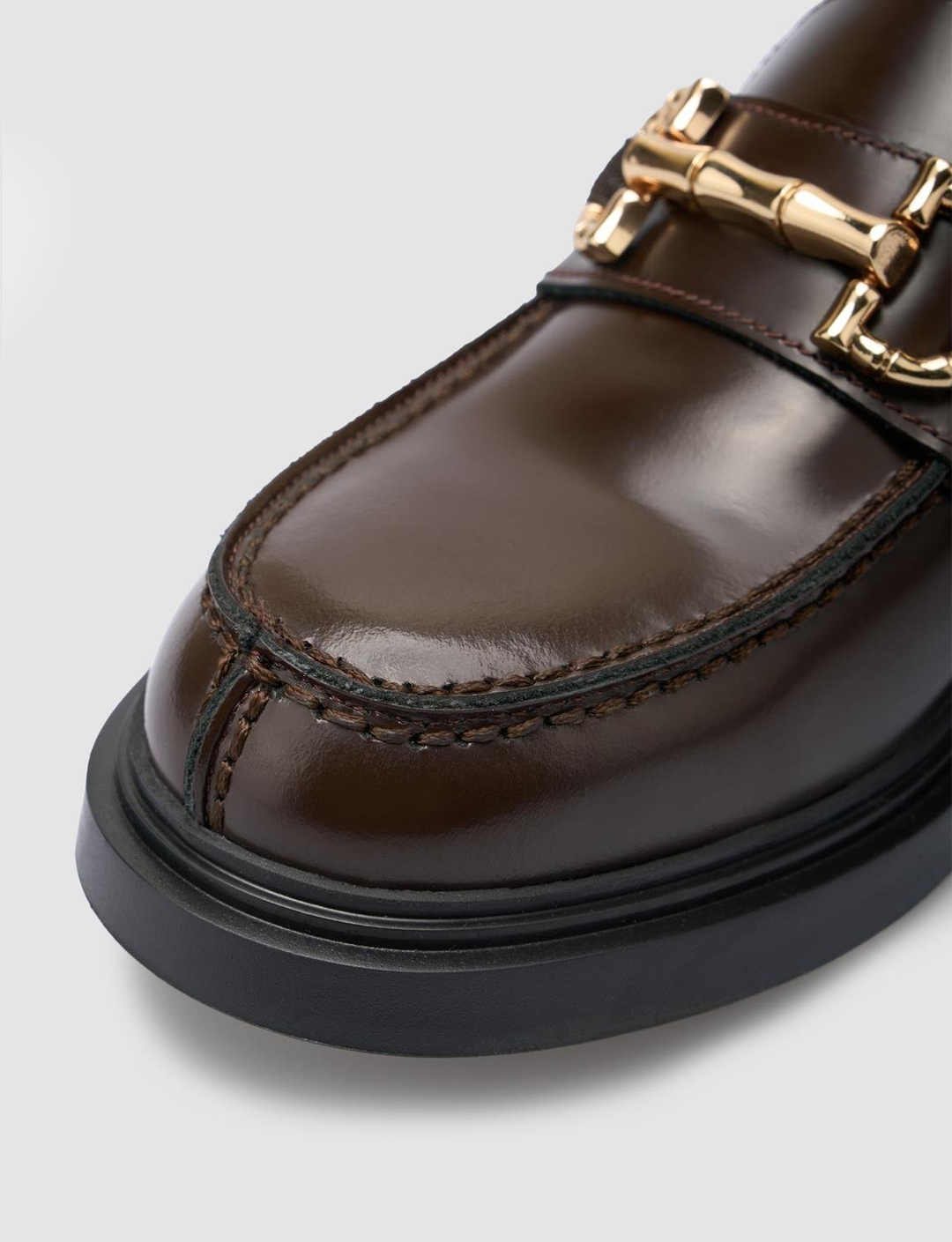 Açma Hakiki Deri Kahverengi Kadın Ayakkabı