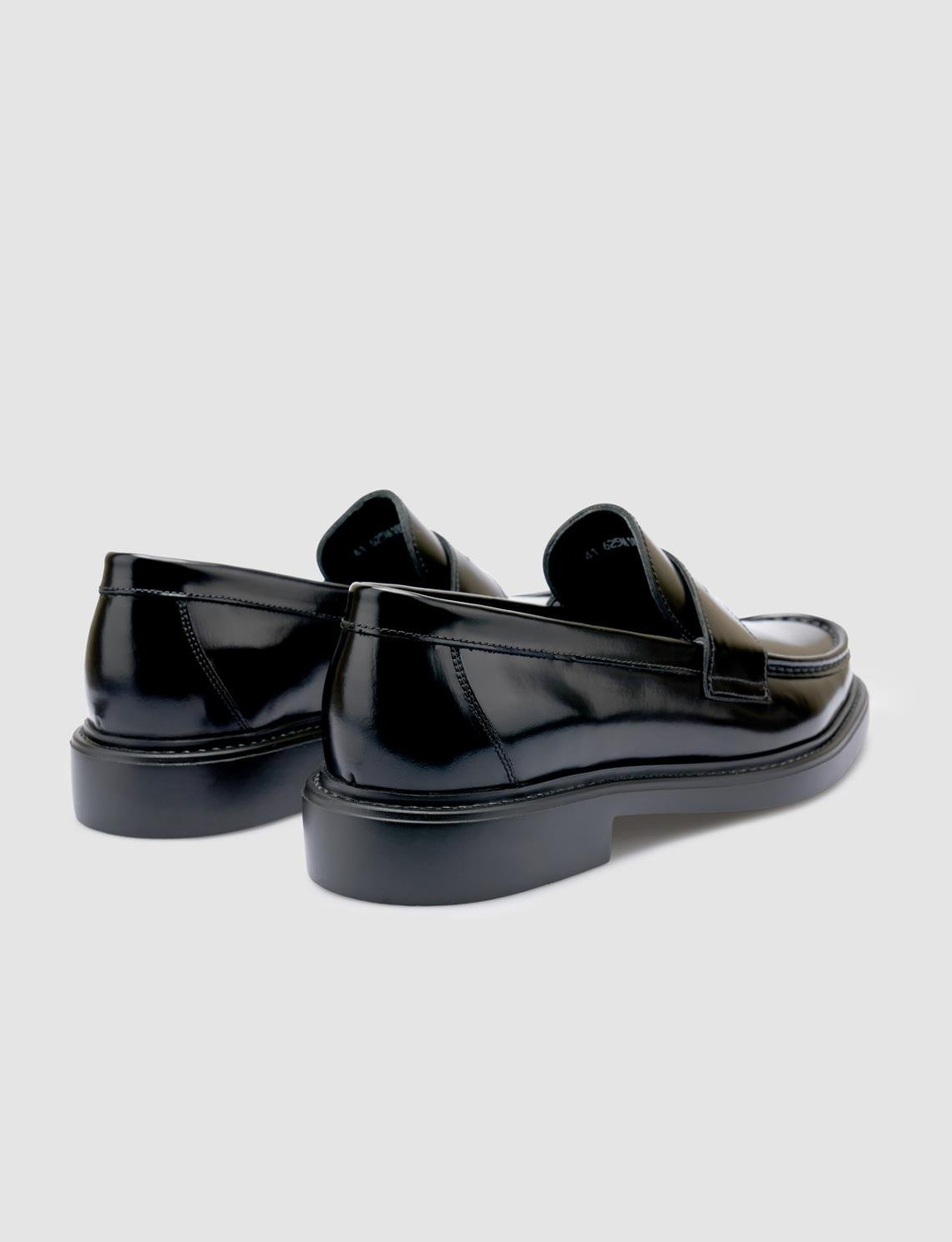 Açma Hakiki Deri Siyah Erkek Ayakkabı