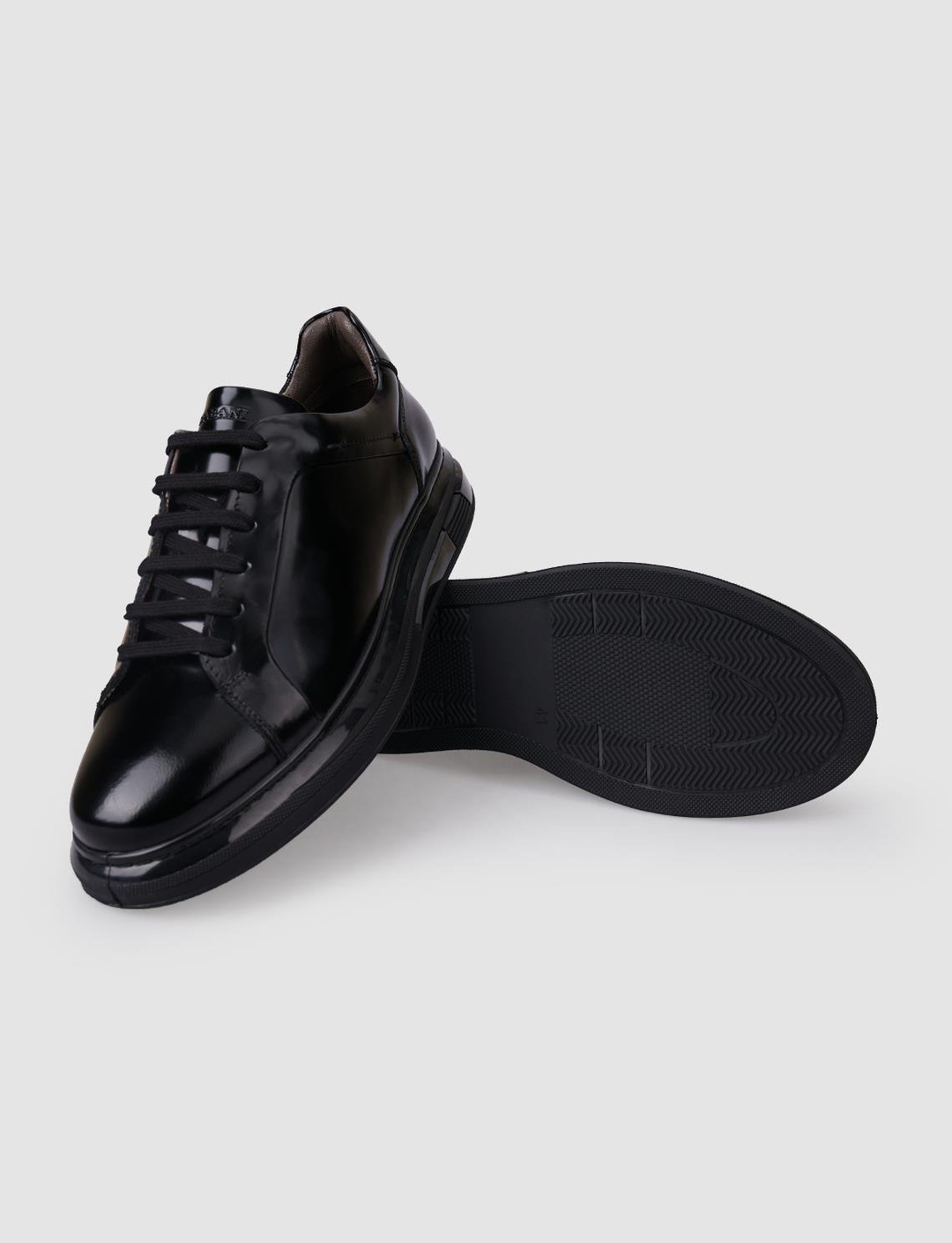 Açma Hakiki Deri Siyah Erkek Ayakkabı