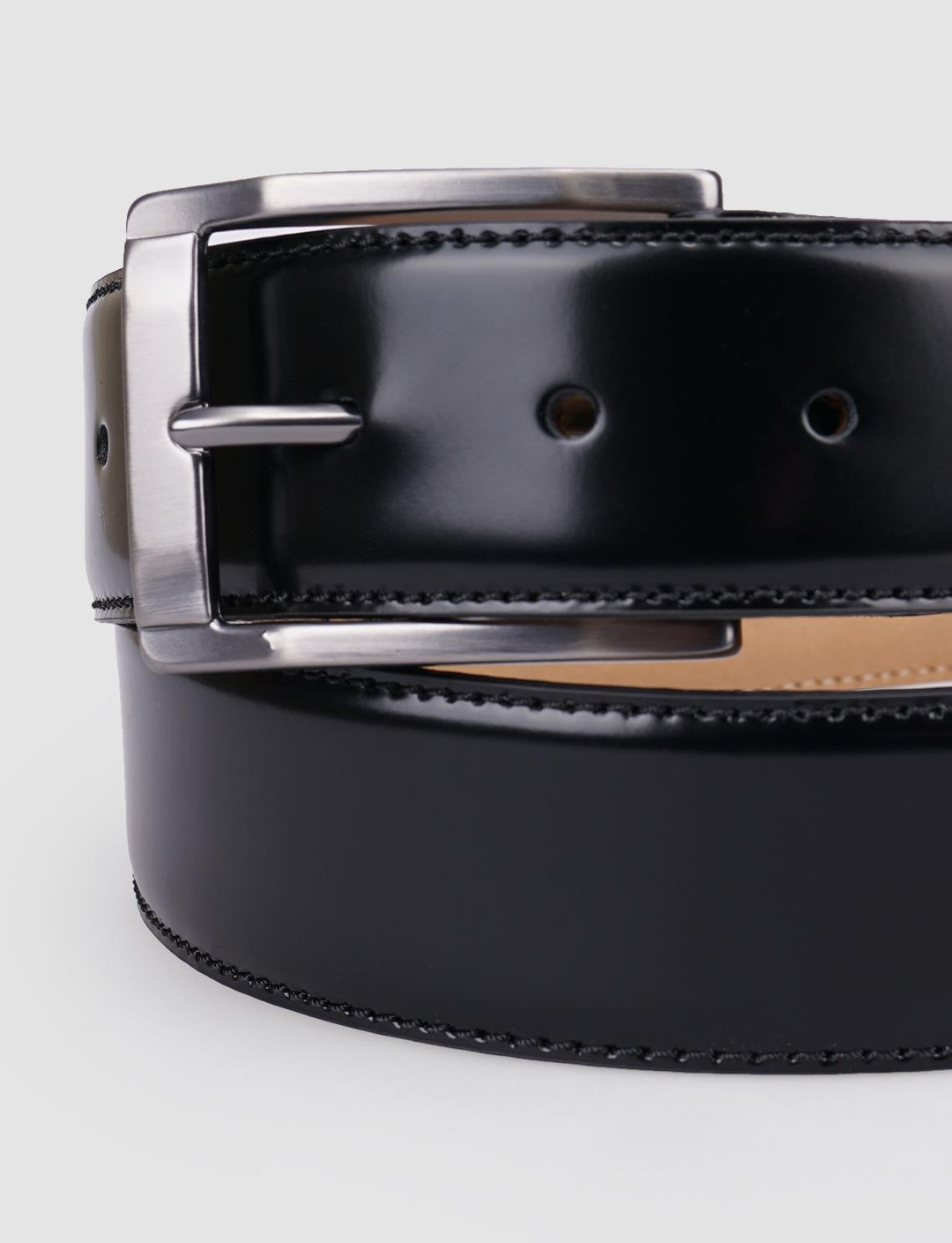 Açma Hakiki Deri Siyah Erkek Kemer