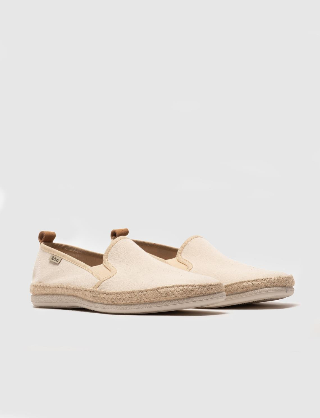 Men Beige Canvas Espadrilles