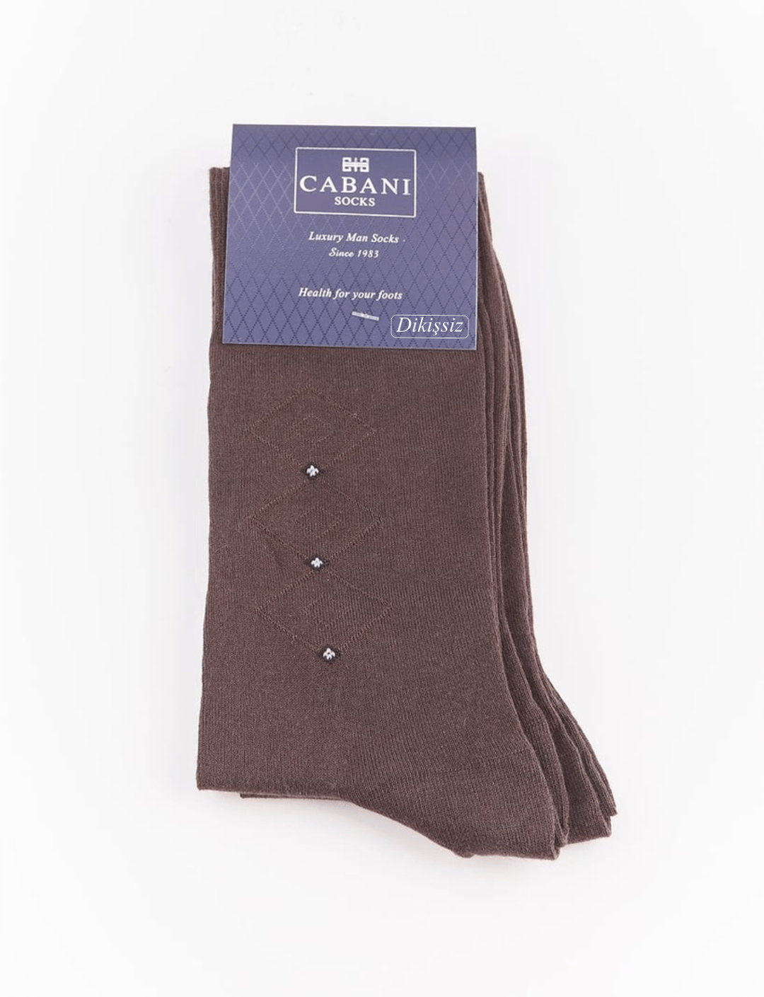 Erkek 2'li Kahverengi  Çorap