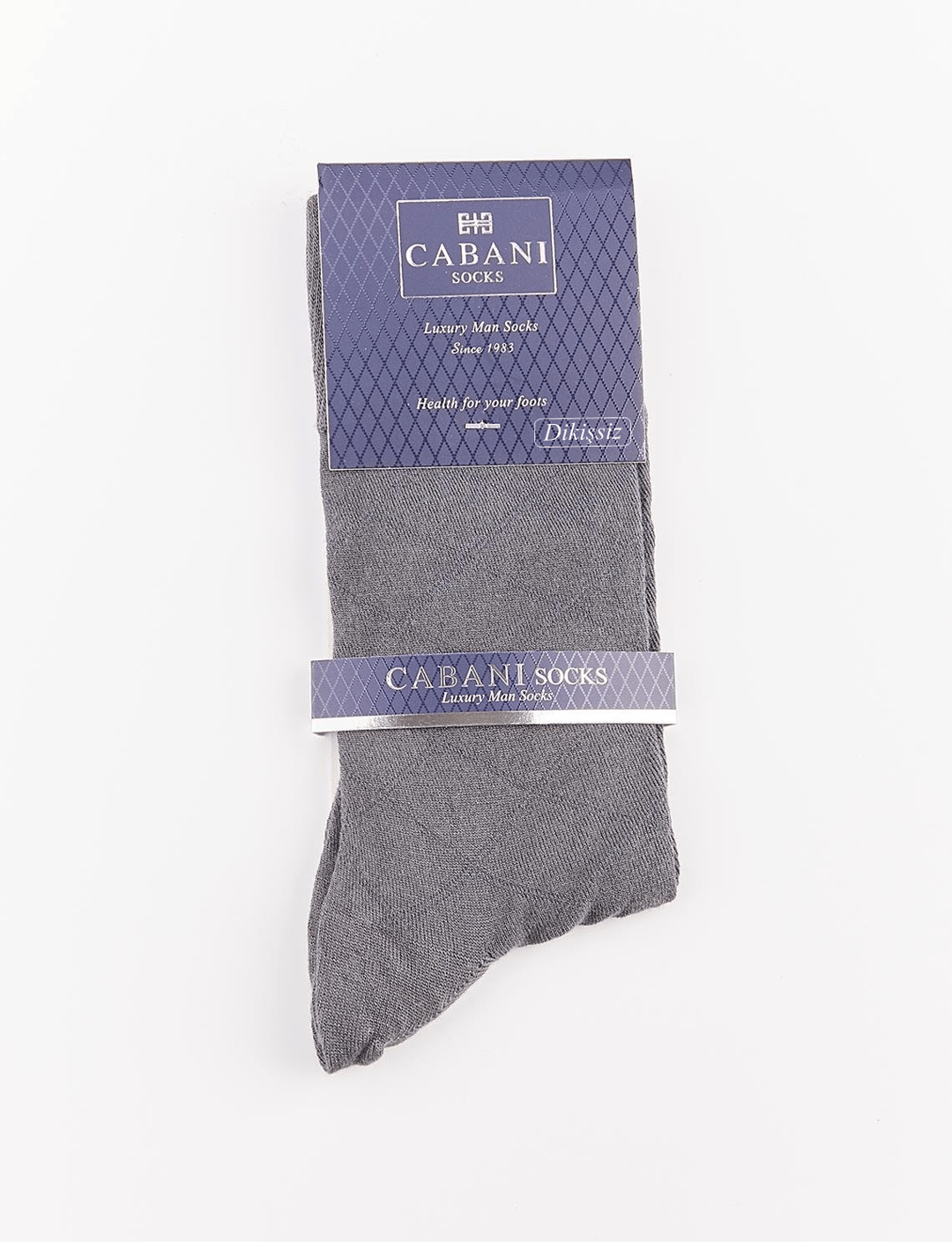 Erkek Antrasit Uzun Çorap