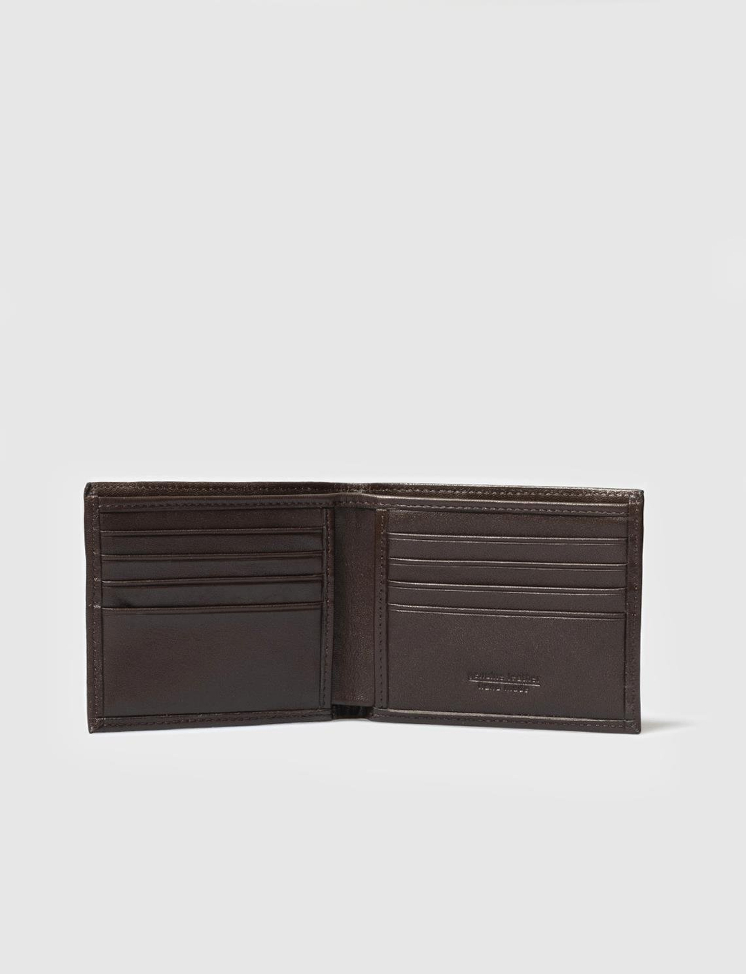 Men Brown Genuine Leather Wallet
