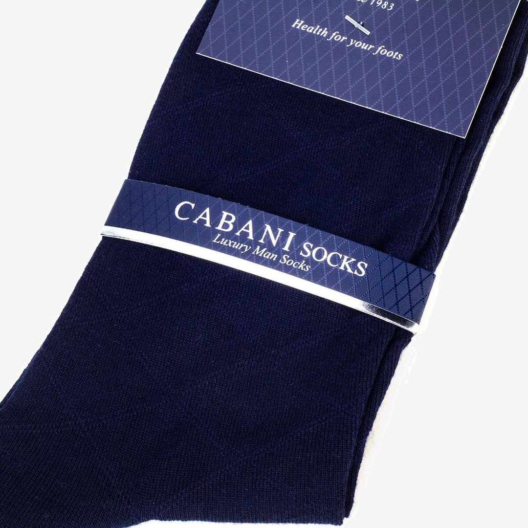 Erkek Merserize Lacivert Çorap