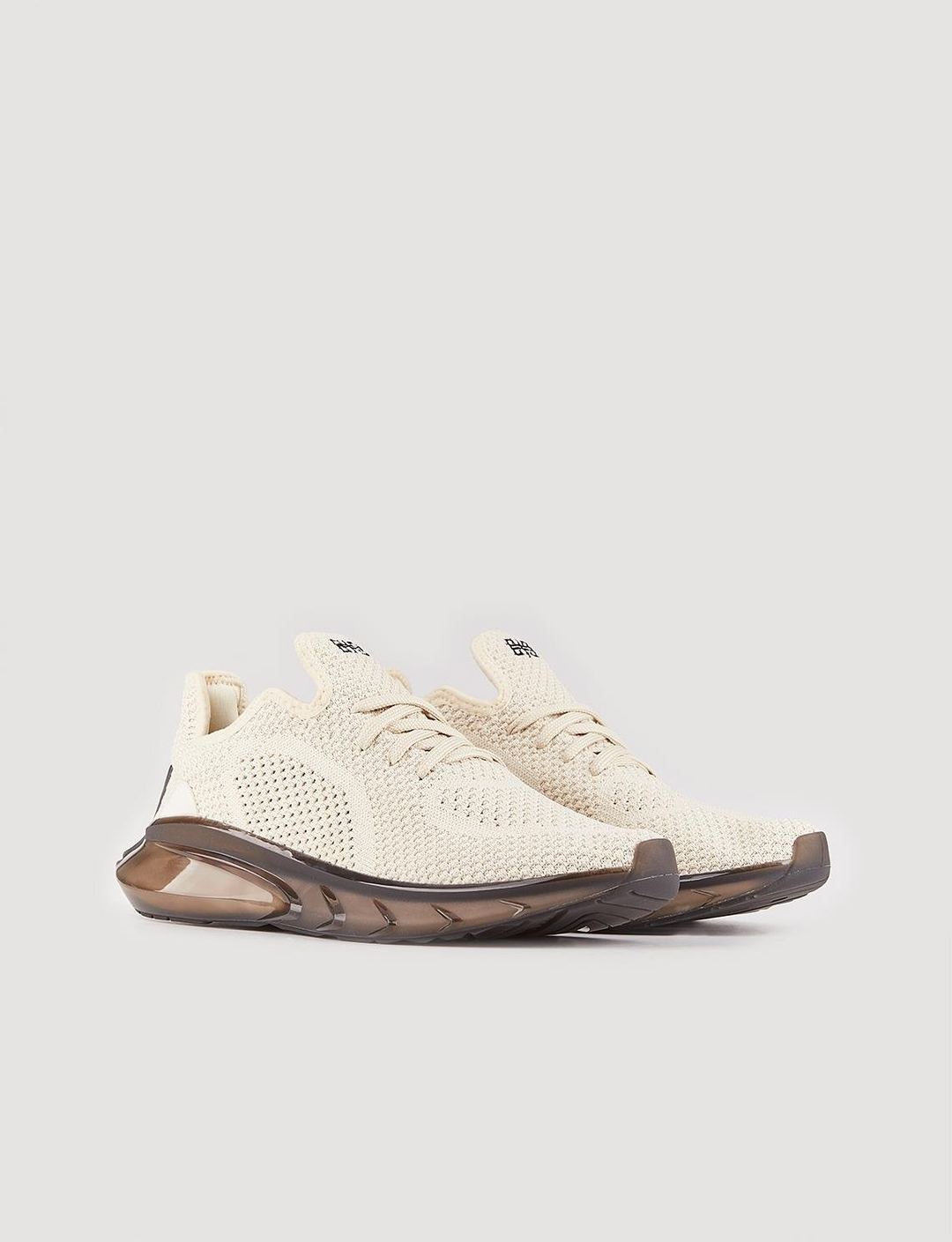 Men Beige Low Top Chunky Sneakers