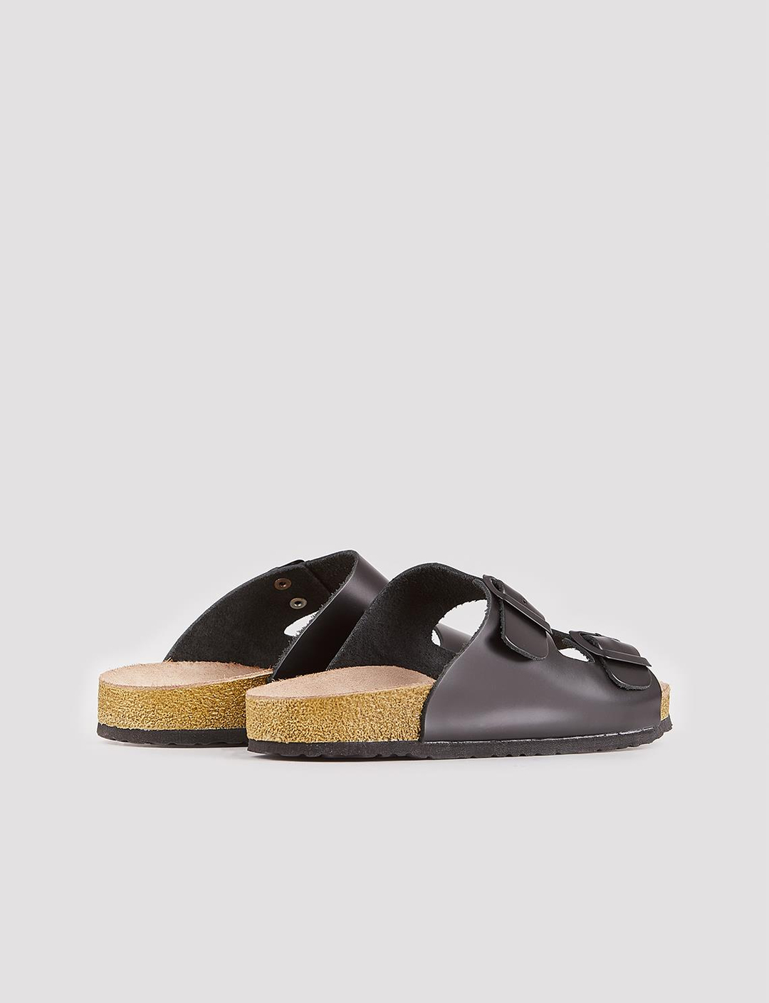 Gerçek Deri Siyah Terlik