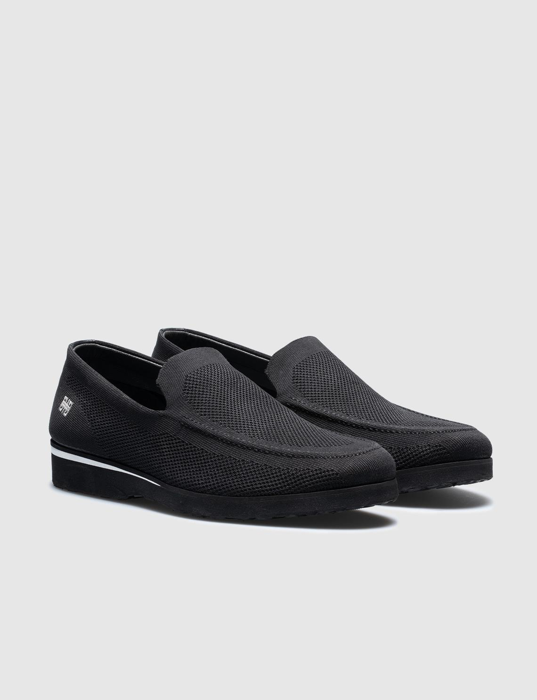 Hafif Tabanlı Triko Siyah Erkek Günlük Ayakkabı
