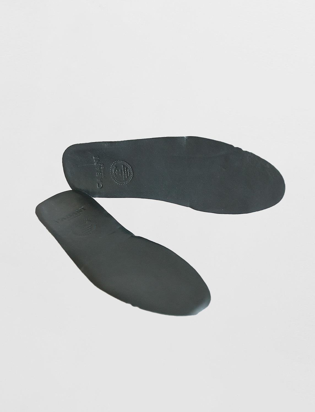 Genuine Leather Smoked Men Insole