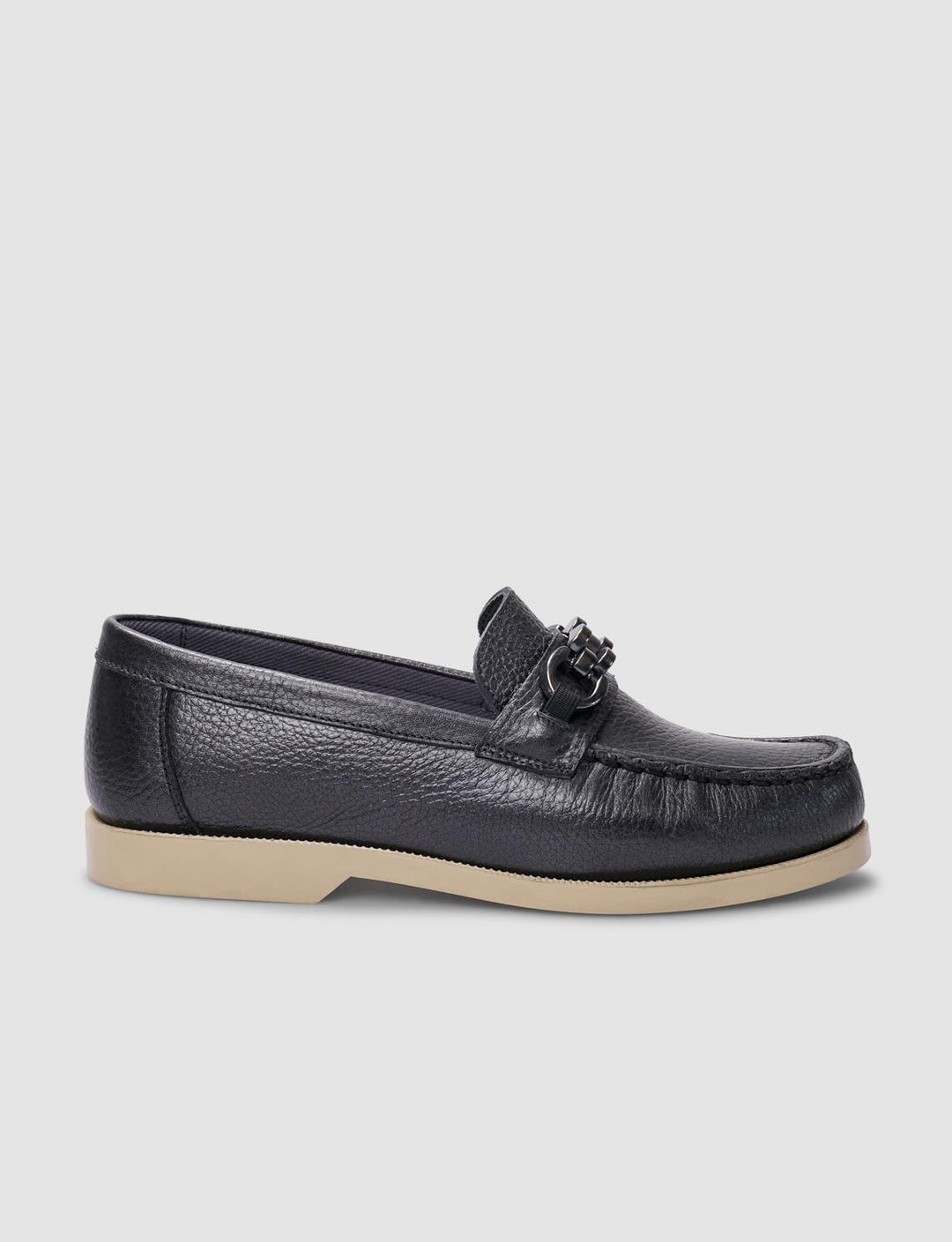 Hakiki Deri Füme Kadın Ayakkabı