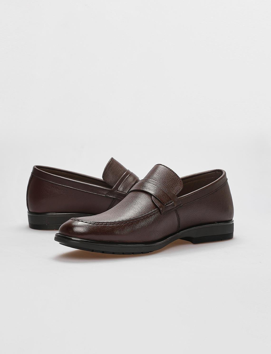 Hakiki Deri Kahverengi Erkek Ayakkabı