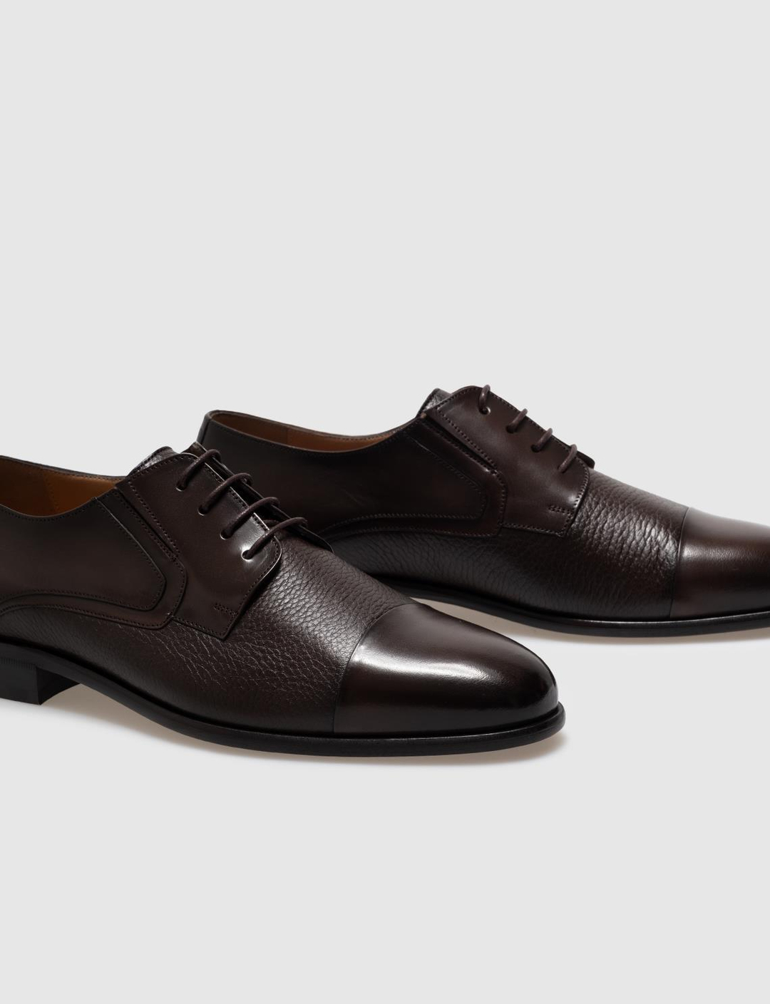 Hakiki Deri Kahverengi Erkek Ayakkabı