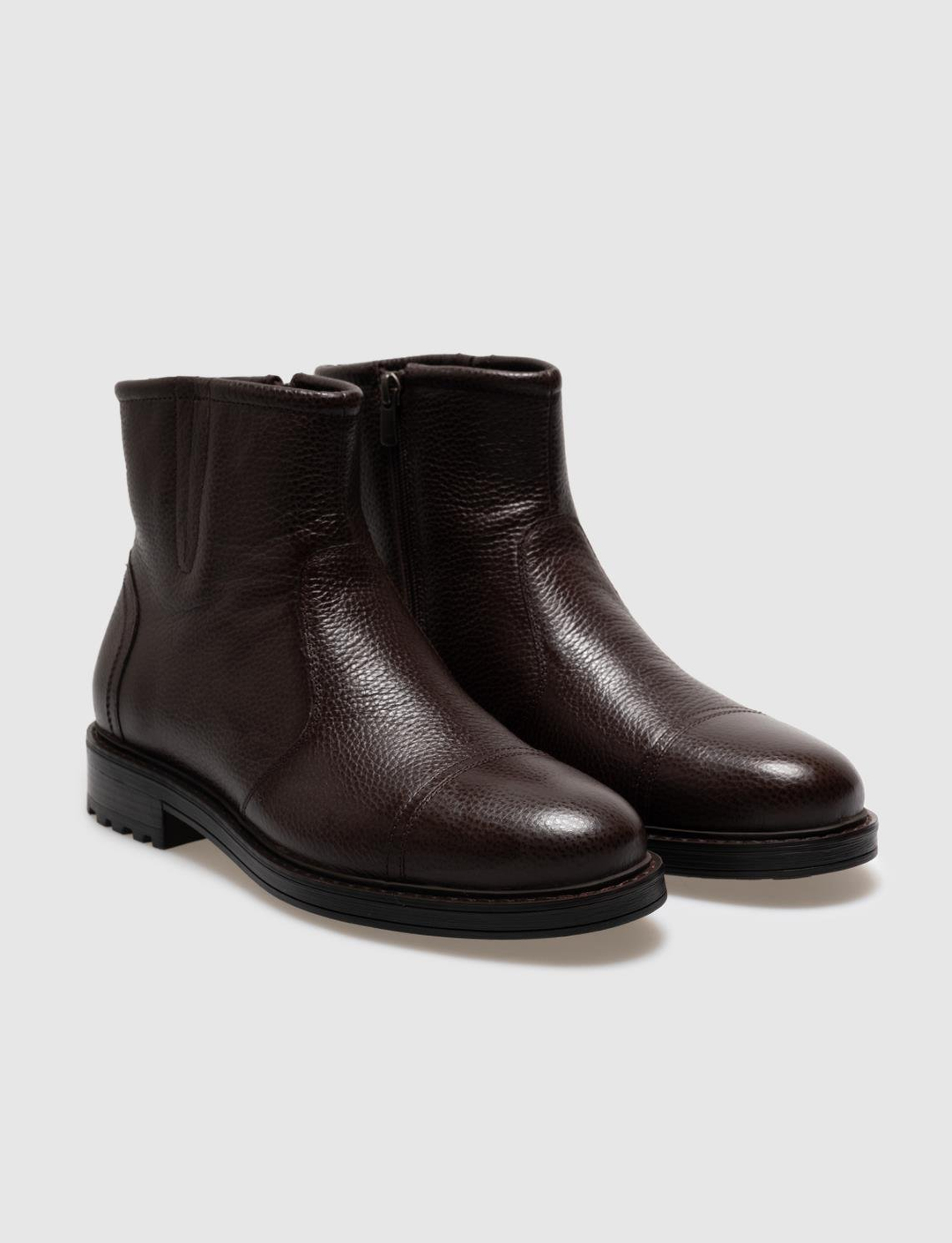 Hakiki Deri Kahverengi Erkek Ayakkabı