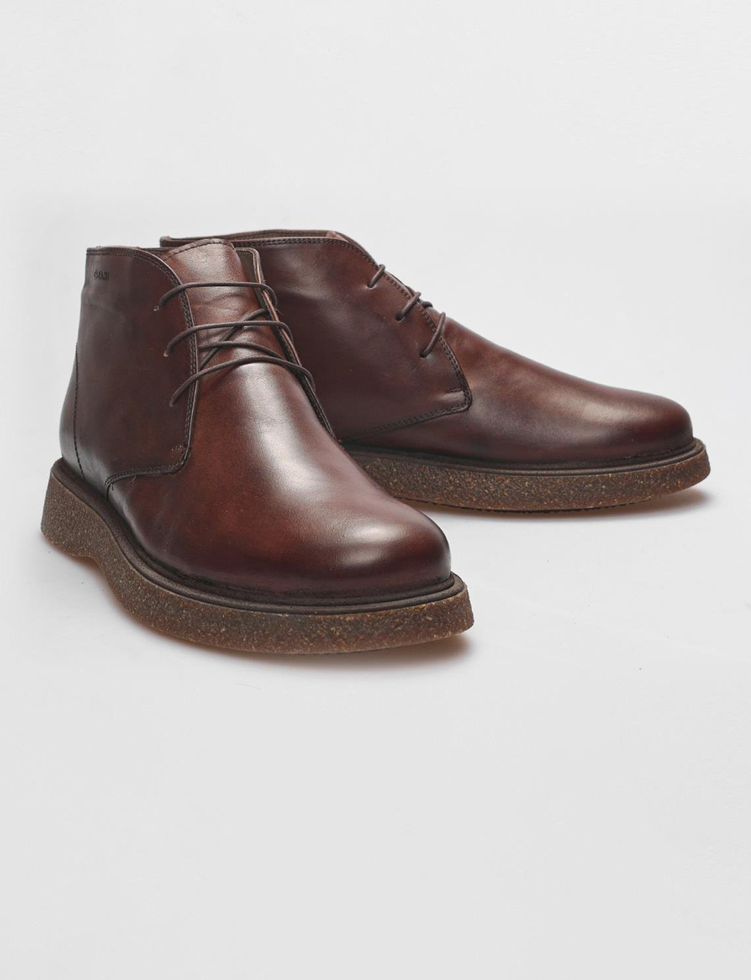 Hakiki Deri Kahverengi Erkek Bot