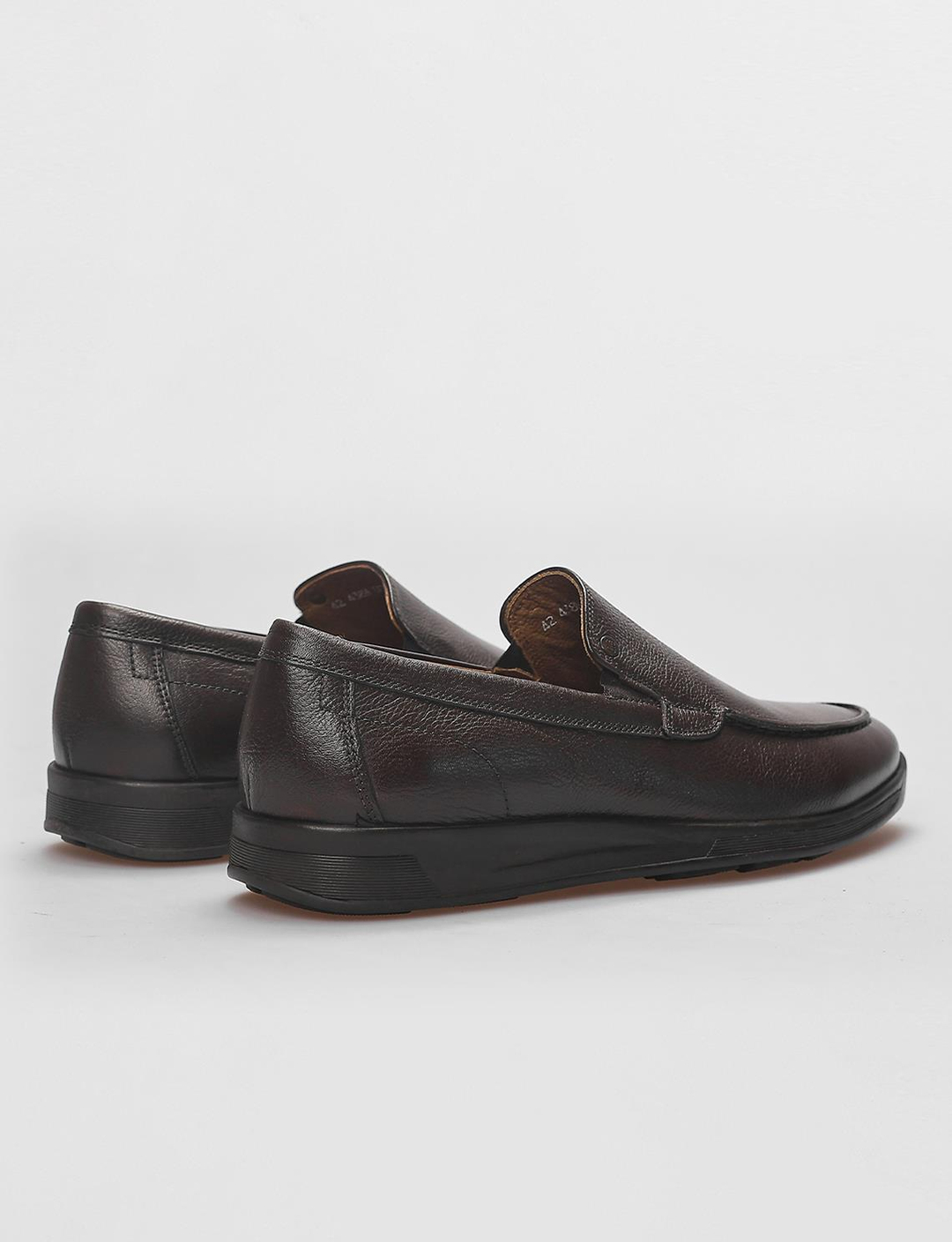 Hakiki Deri Kahverengi Erkek Günlük Ayakkabı