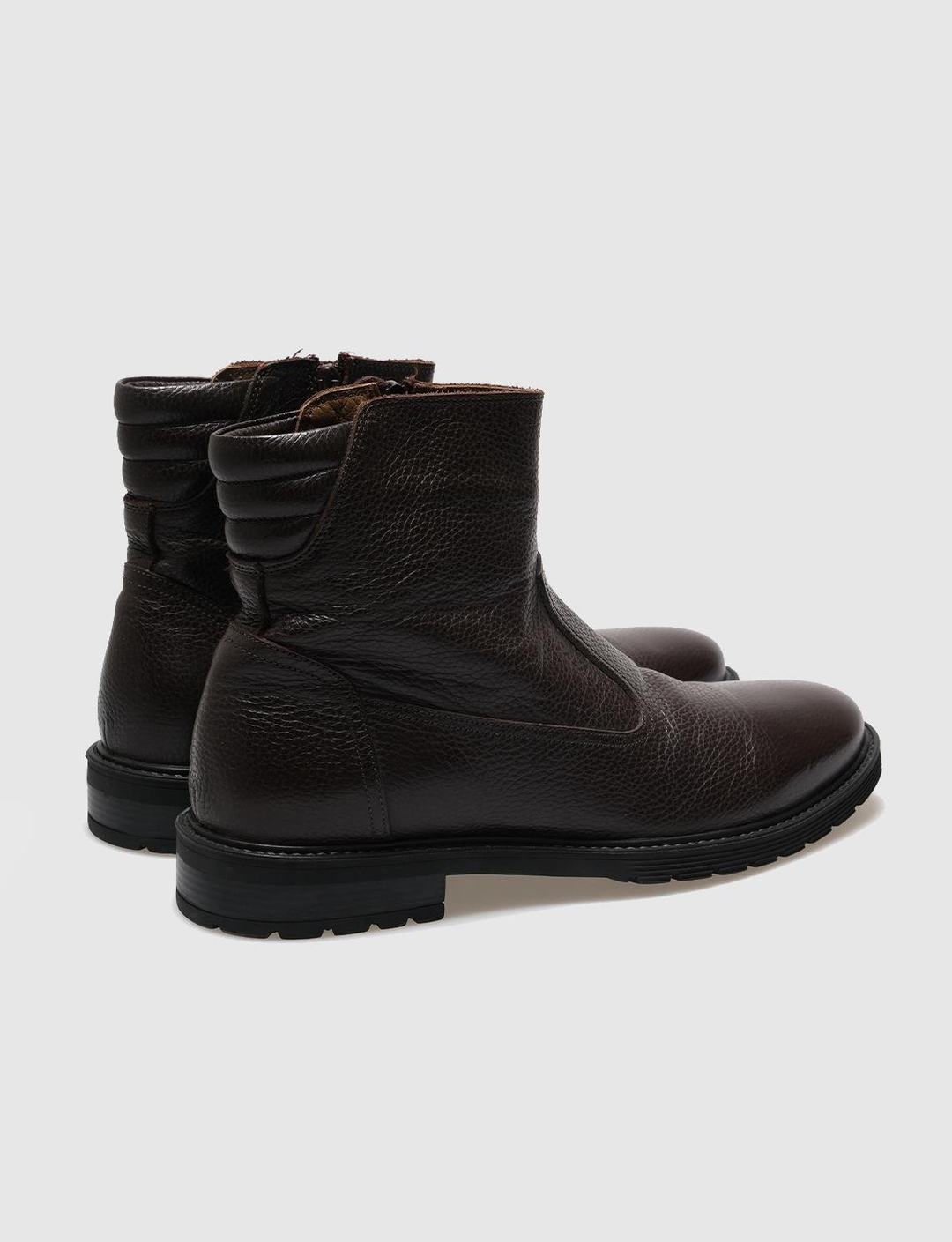 Hakiki Deri Kahverengi Erkek Günlük Bot