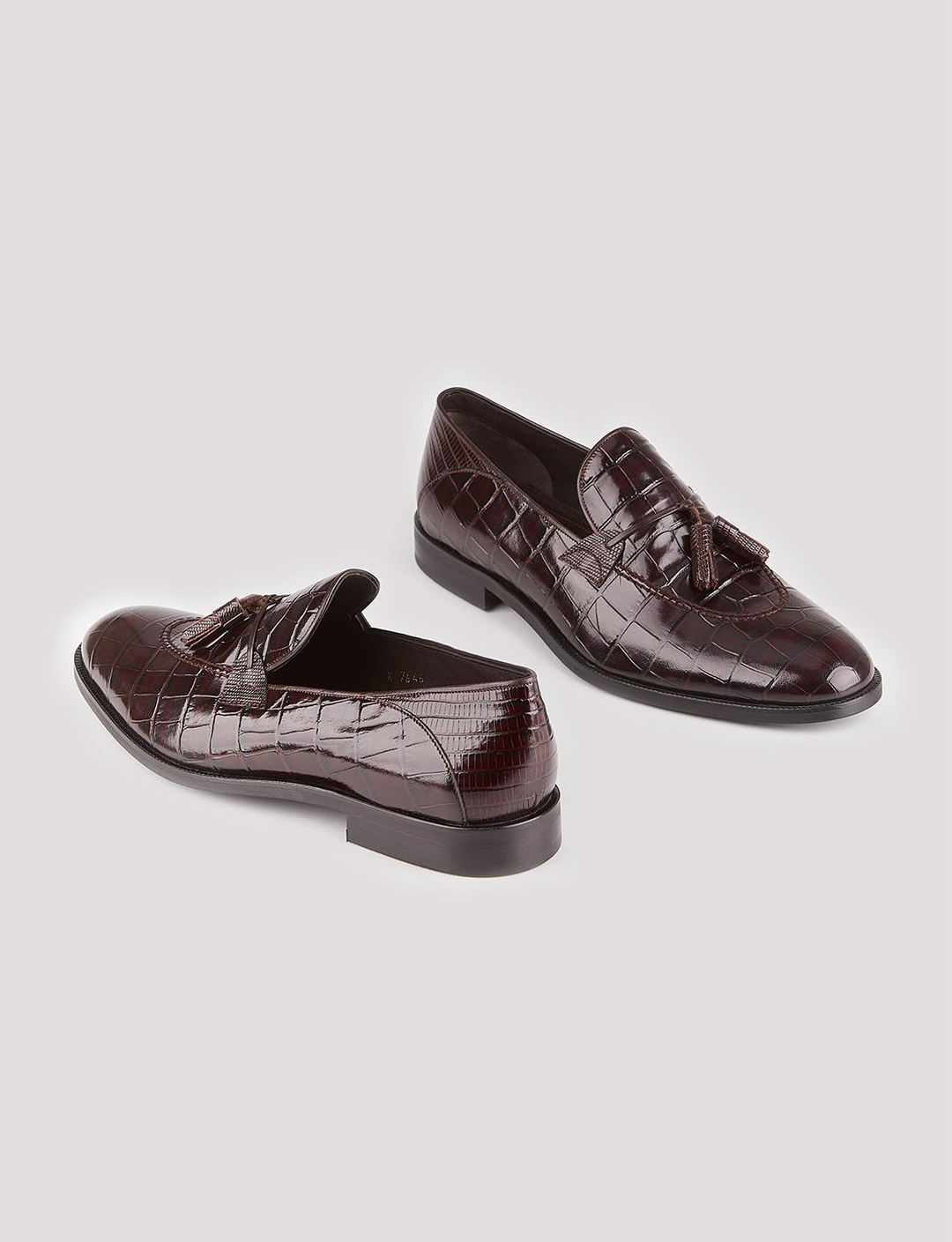 Hakiki Deri Kahverengi Erkek Klasik Ayakkabı