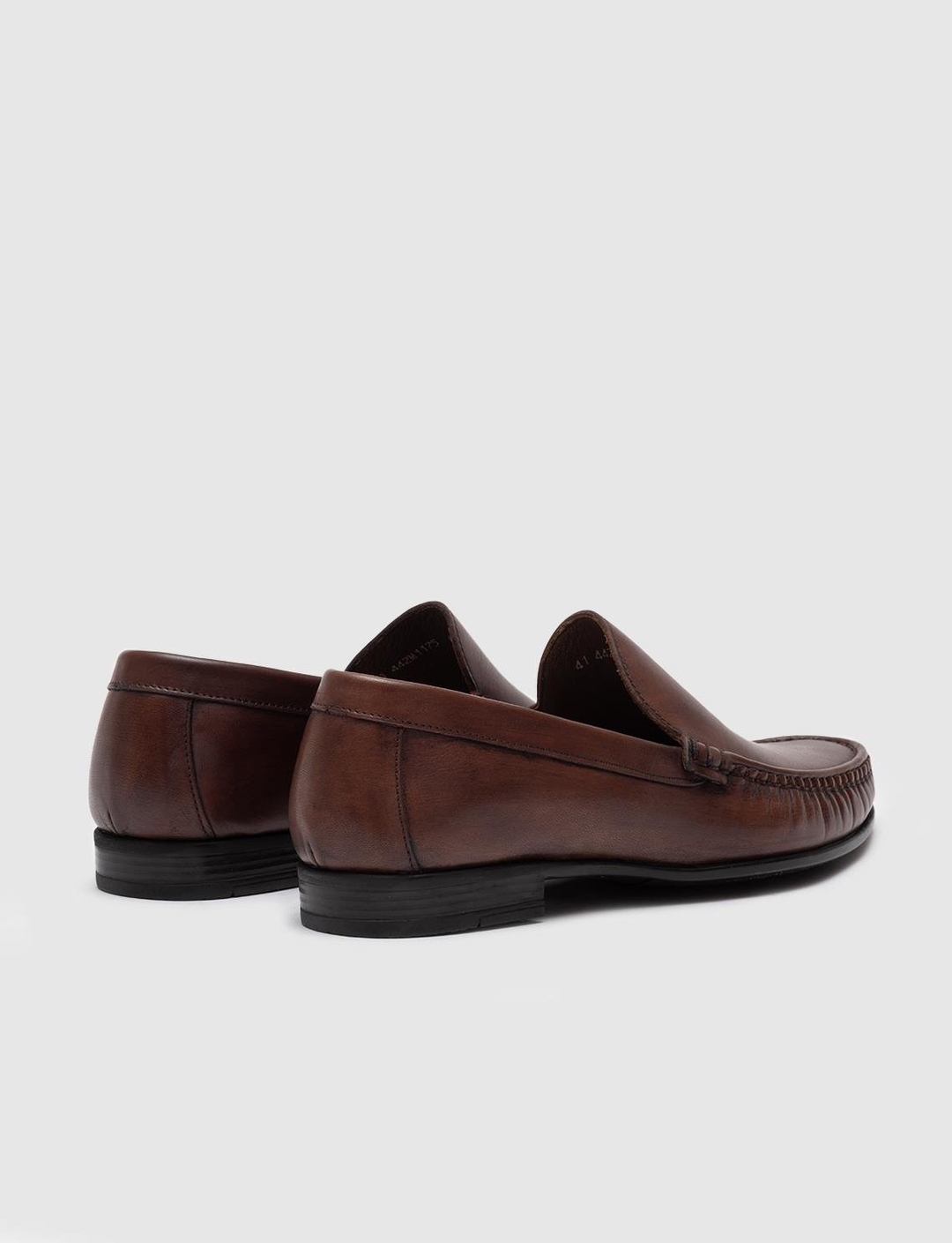 Men Brown Genuine Leather Loafers