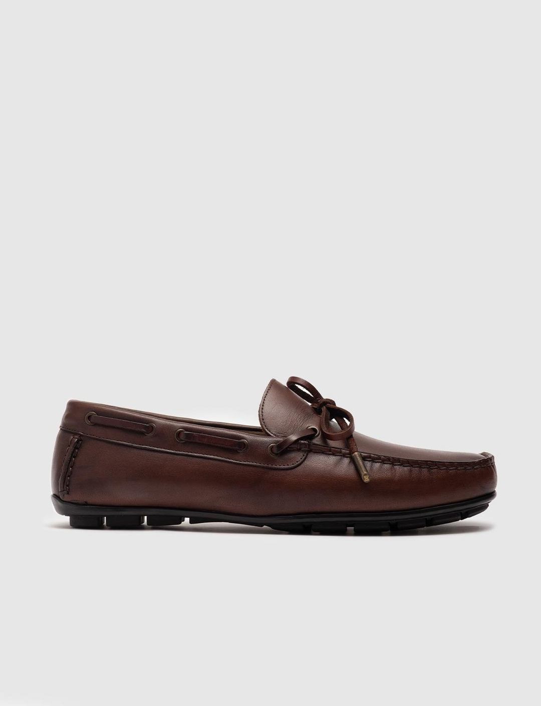 Men Brown Genuine Leather Loafers