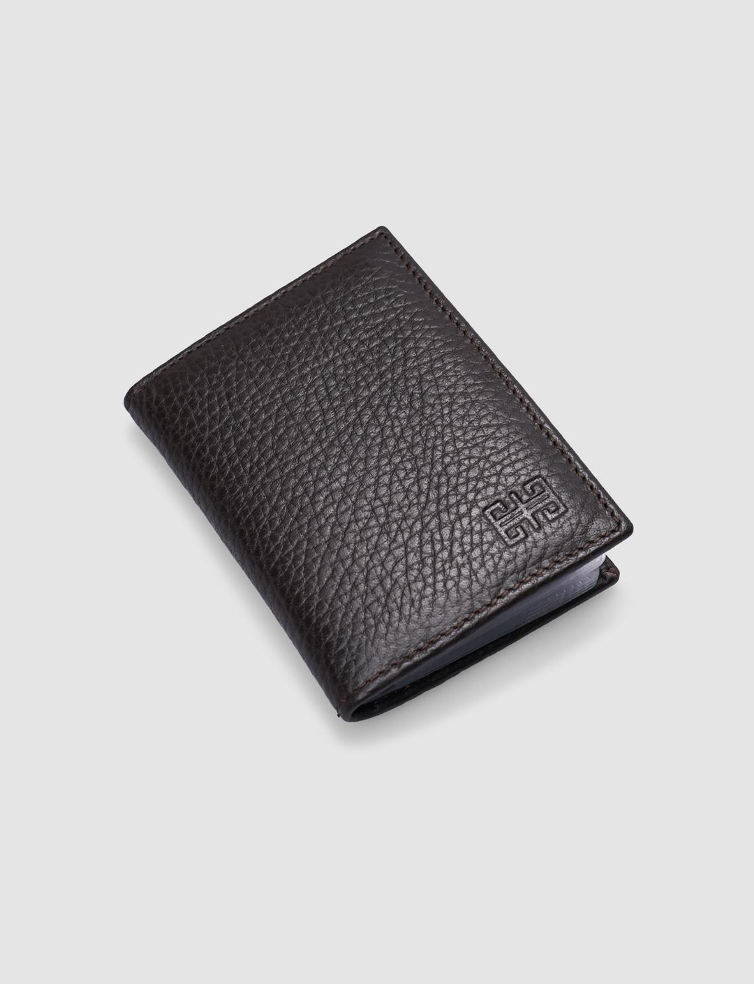 Hakiki Deri Kahverengi Unisex Cüzdan