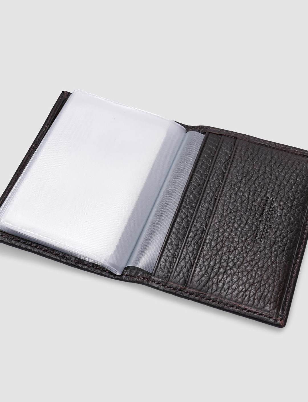 Hakiki Deri Kahverengi Unisex Cüzdan