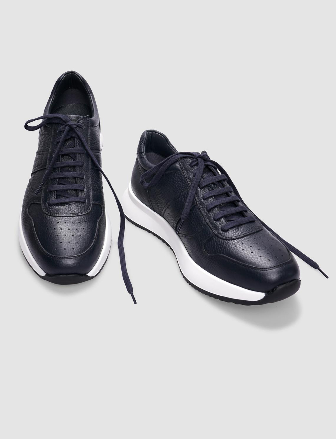 Hakiki Deri Lacivert Erkek Ayakkabı