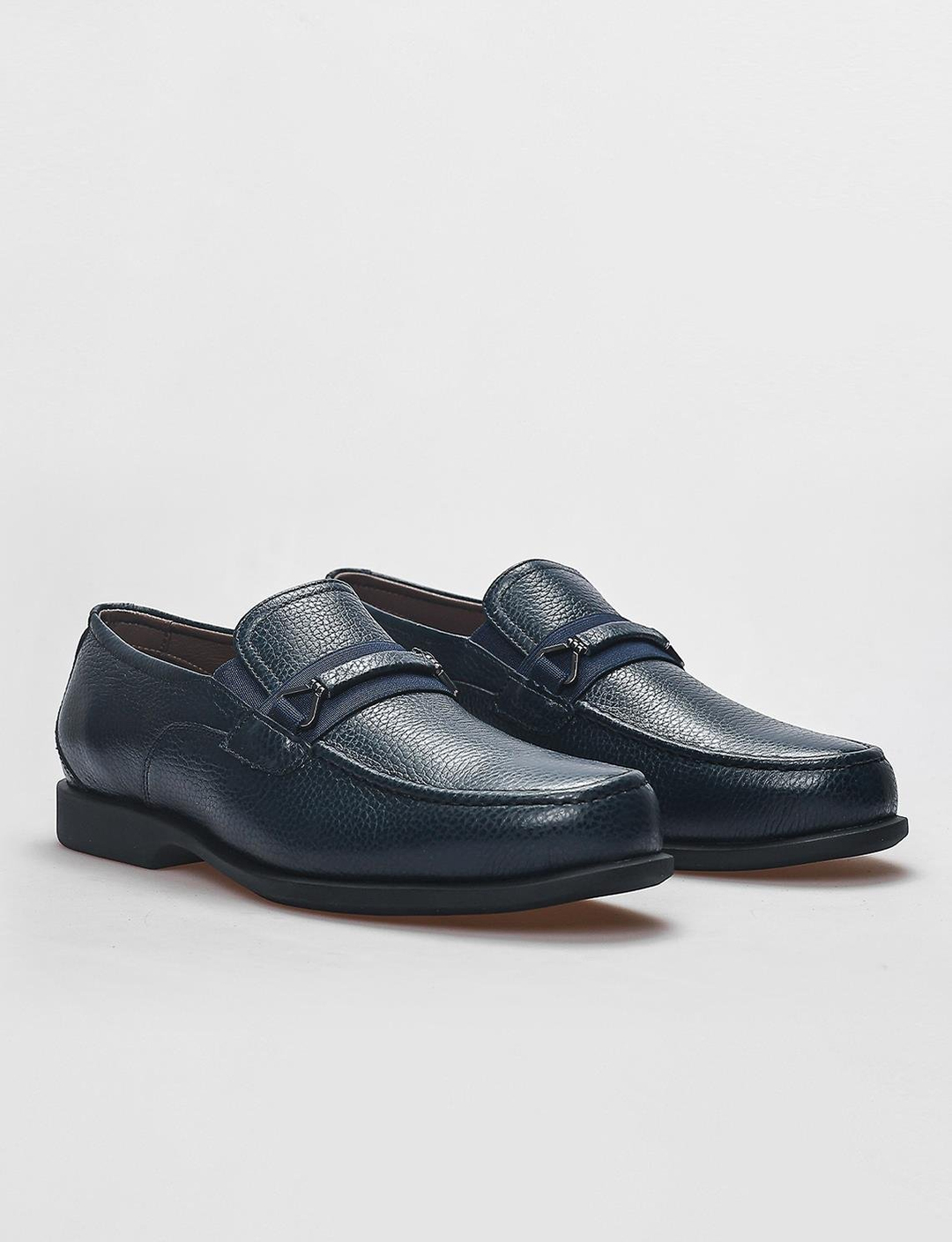 Hakiki Deri Lacivert Erkek Ayakkabı