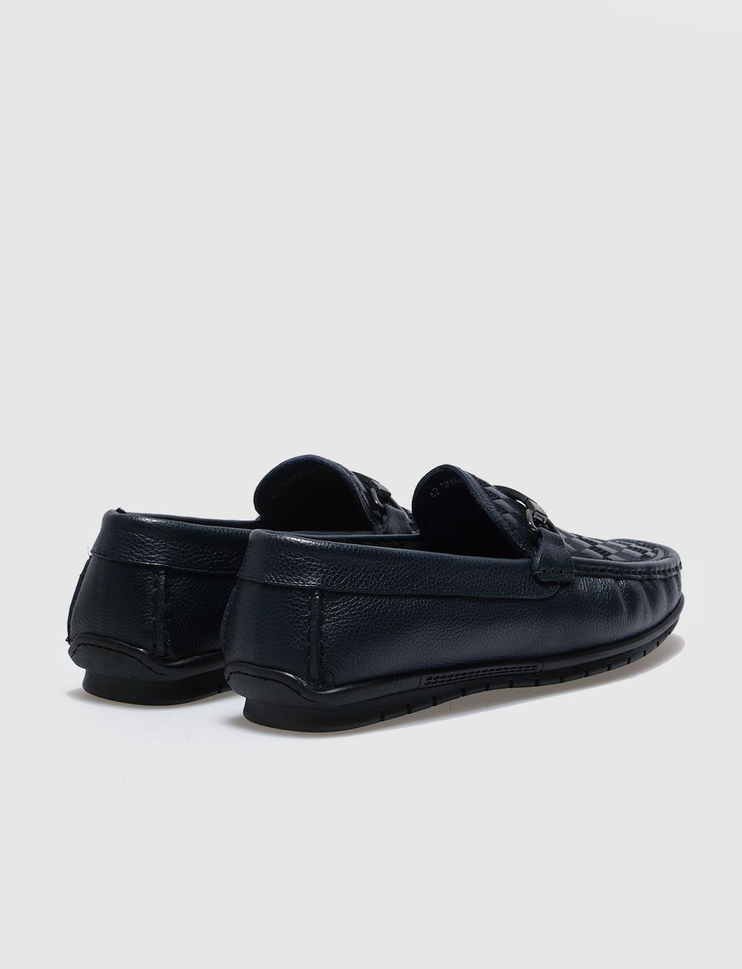 Hakiki Deri Lacivert Erkek Ayakkabı