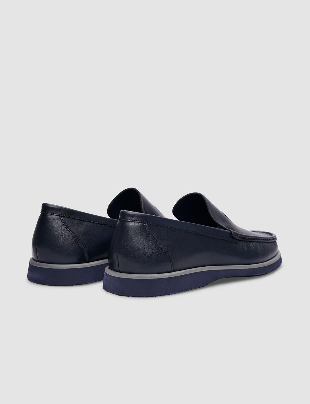 Hakiki Deri Lacivert Erkek Ayakkabı