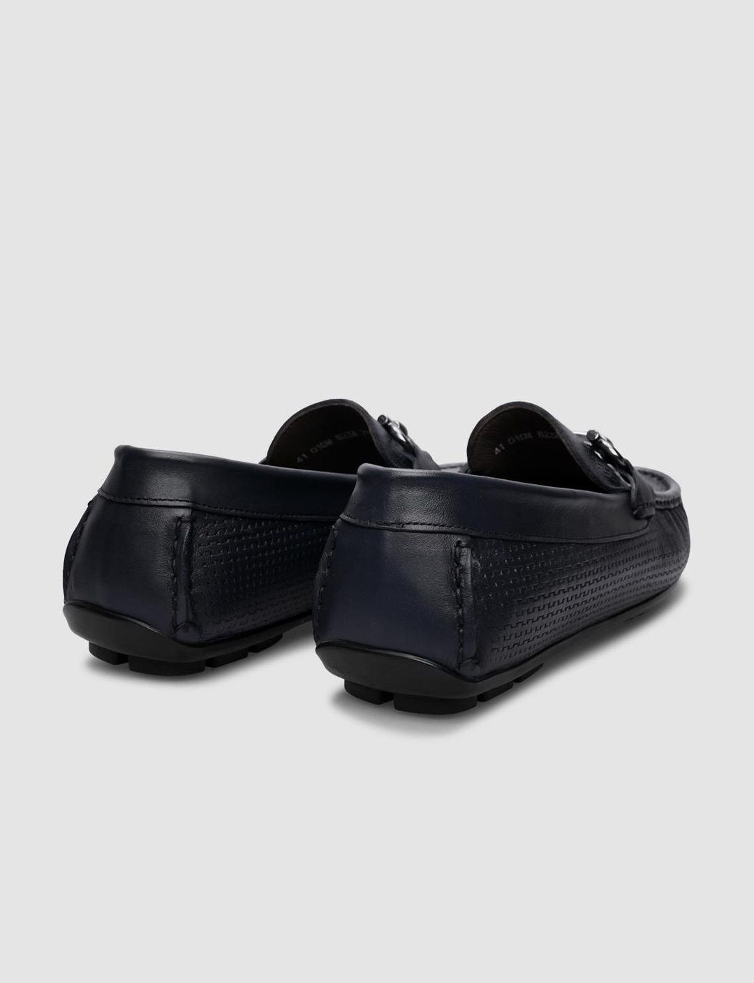 Hakiki Deri Lacivert Erkek Ayakkabı