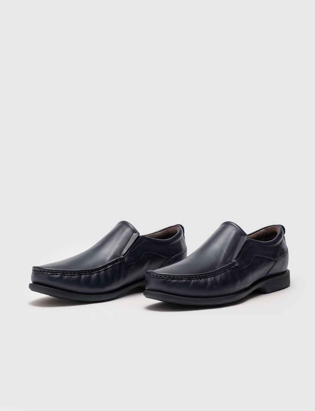 Hakiki Deri Lacivert Erkek Günlük Ayakkabı