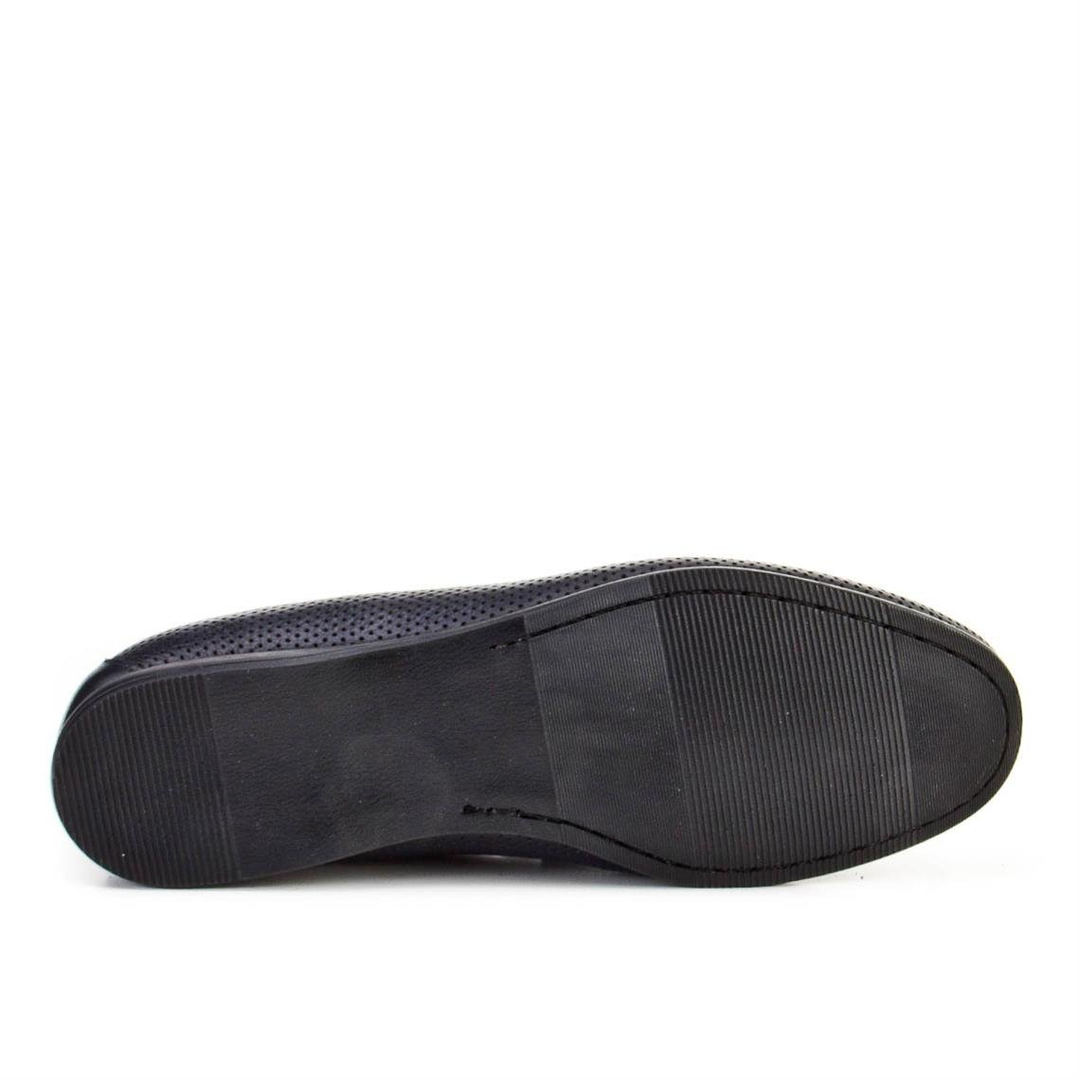 Hakiki Deri Lacivert Erkek Loafer