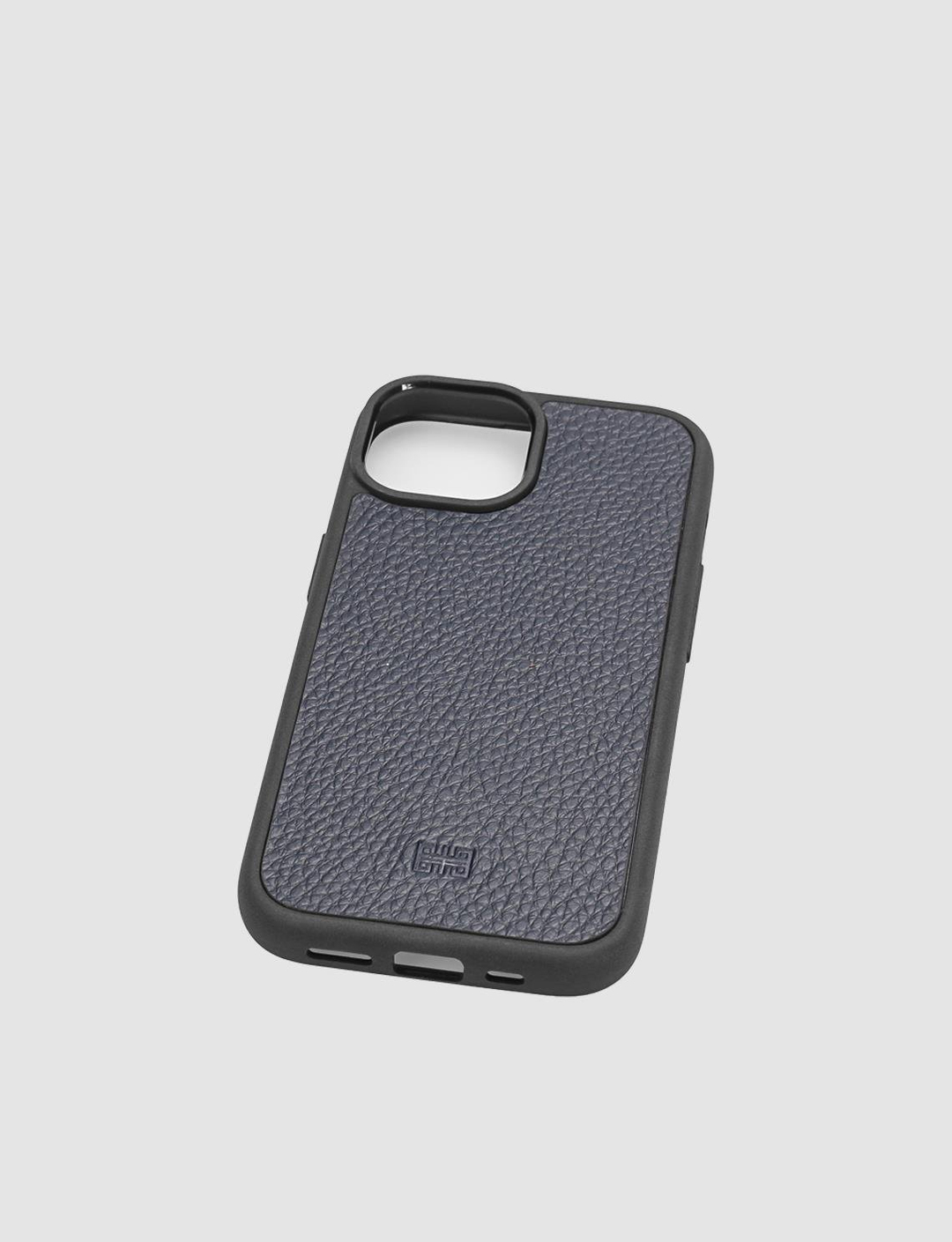 Hakiki Deri Lacivert Unisex Telefon Kılıfı